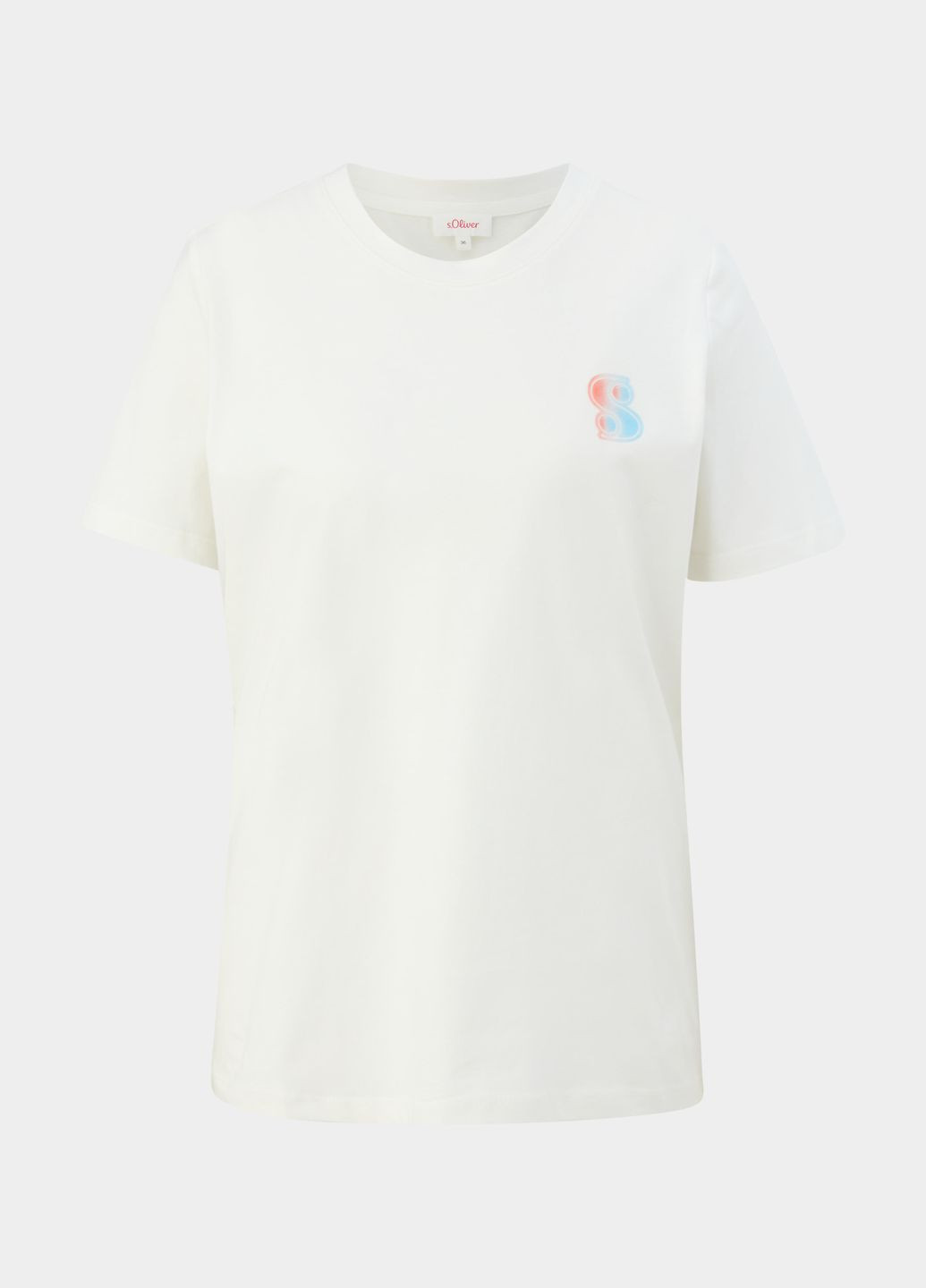 Біла літня футболка S.Oliver