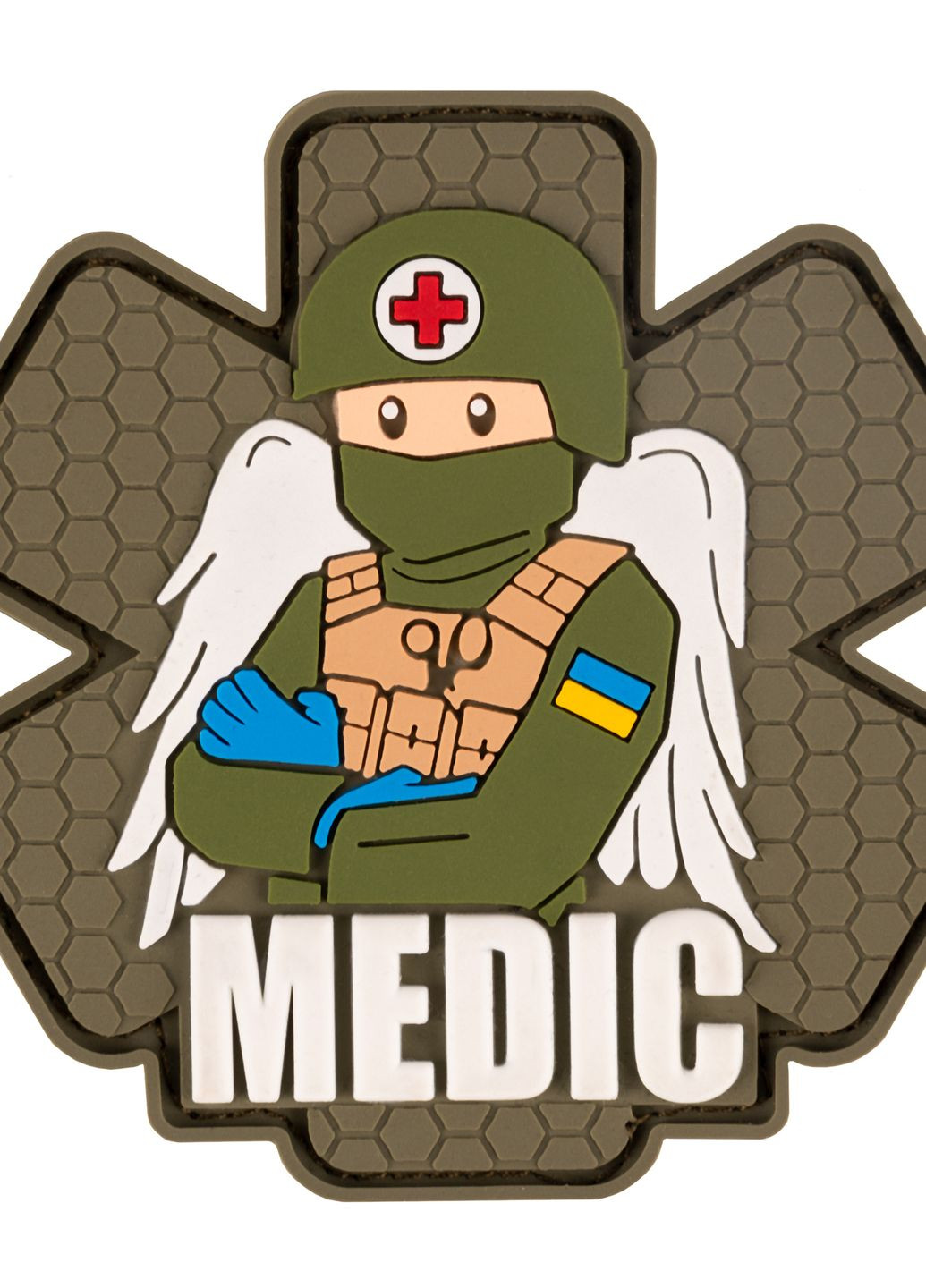 ПВХ патч "Военный медик" олива - Brand Element (278040127)