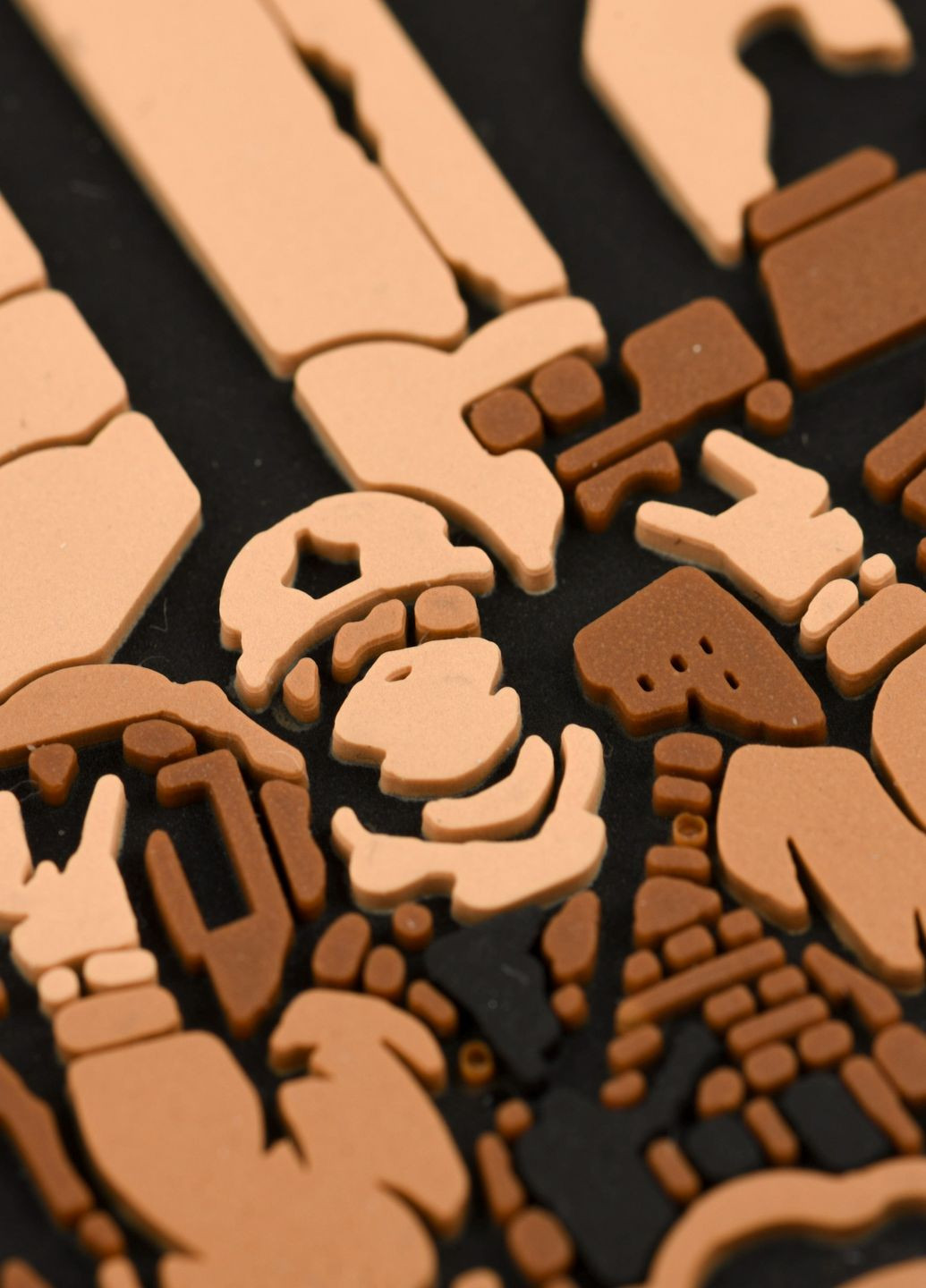 ПВХ патч "Движ" кайот - Brand Element (278040104)