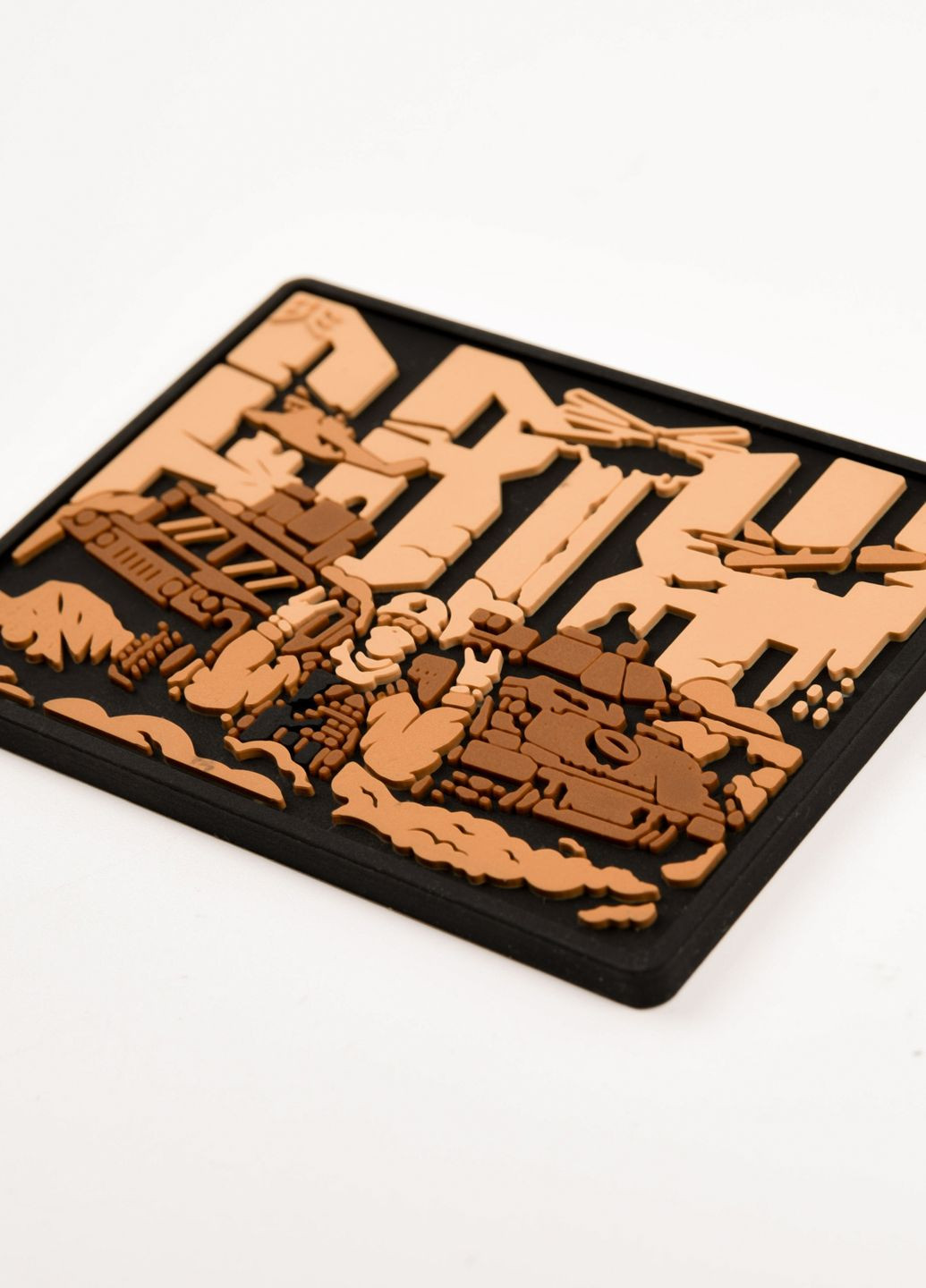 ПВХ патч "Движ" кайот - Brand Element (278040104)