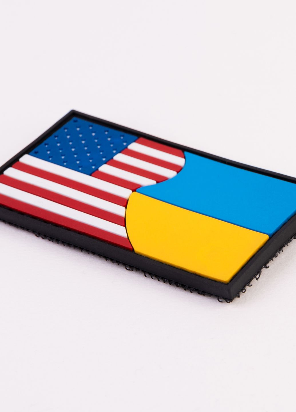 ПВХ патч "Флаг Укр/США" цветной - Brand Element (278040156)