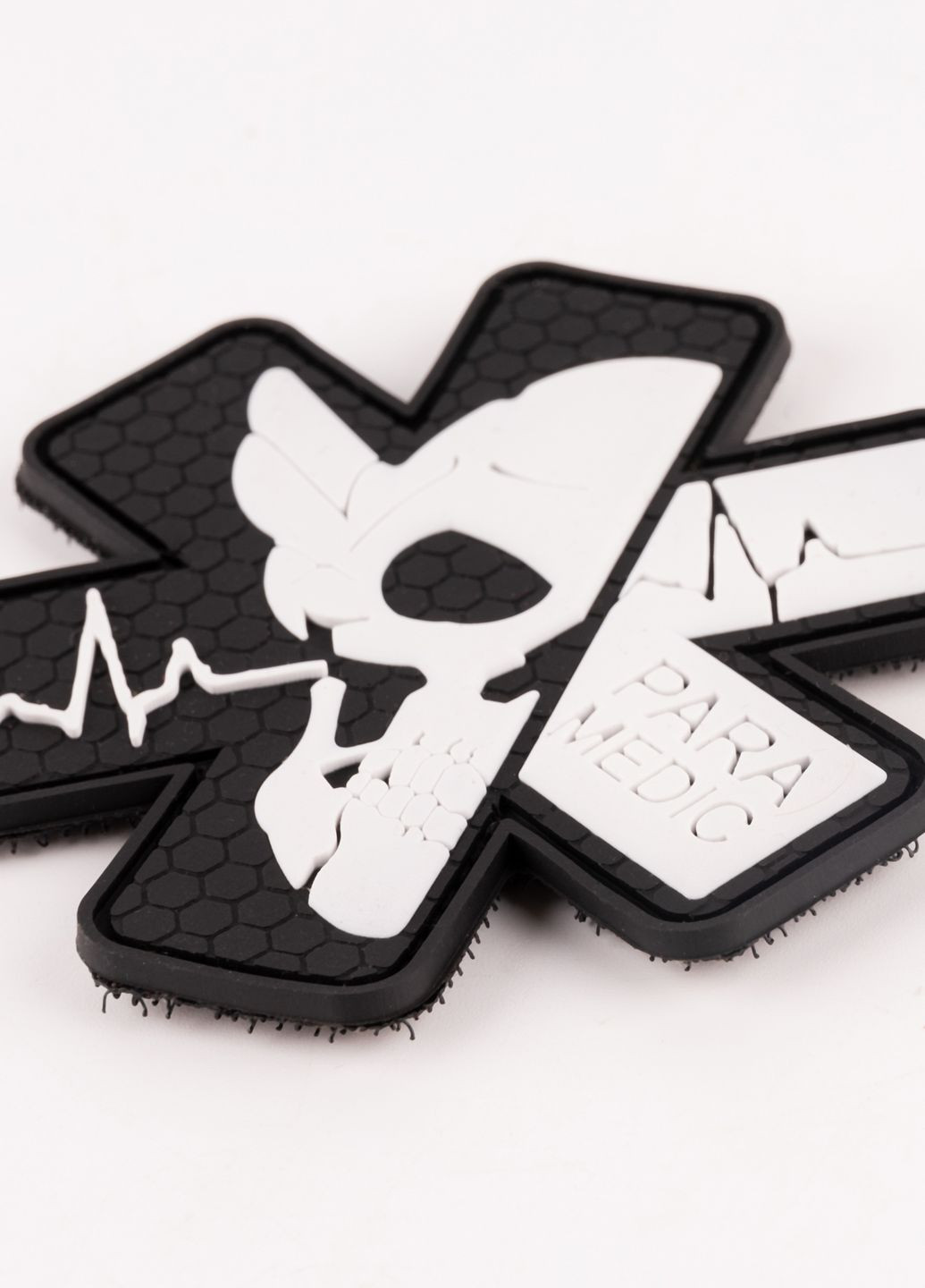 ПВХ патч "Парамедик" черно-белый - Brand Element (278040099)