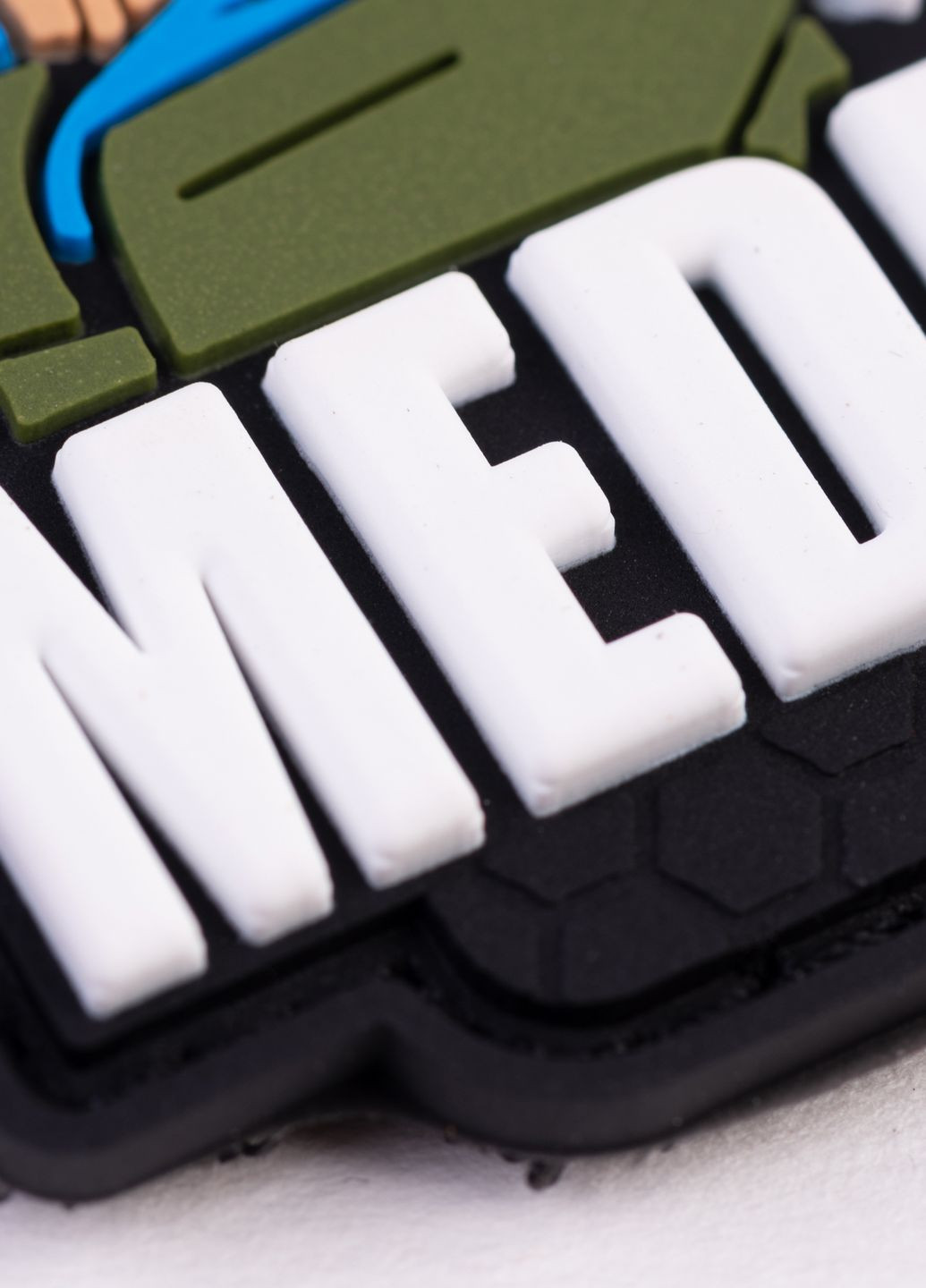 ПВХ патч "Військовий медик" чорний - Brand Element (278040124)