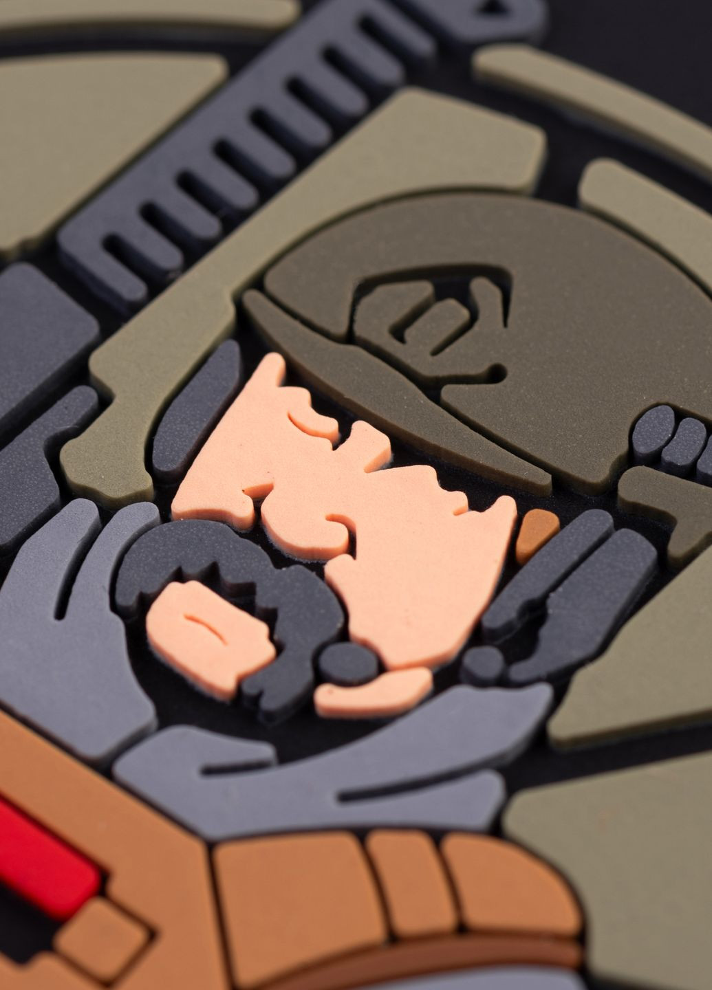 ПВХ патч "Кобзарь" круглый - Brand Element (278040123)