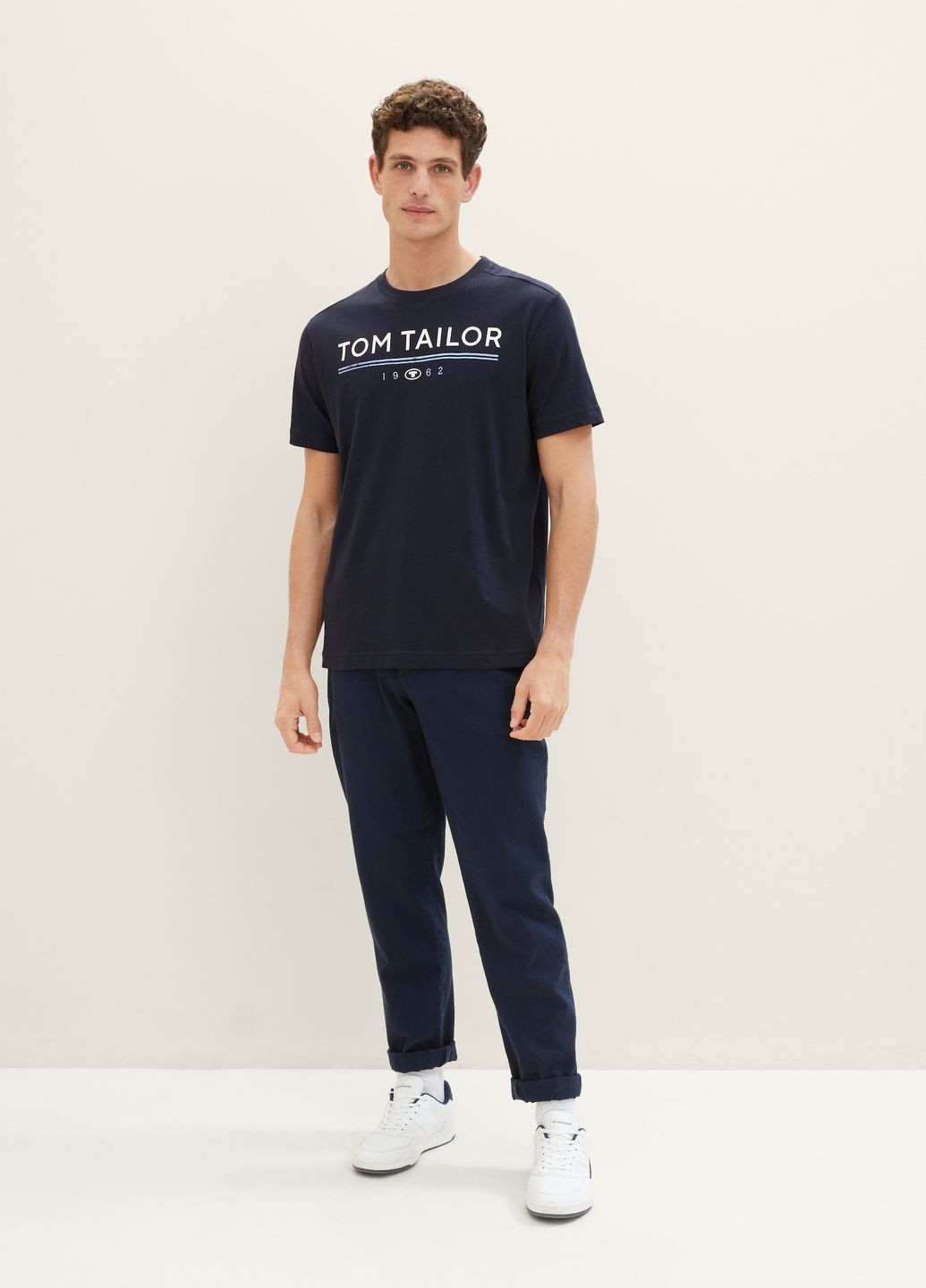 Синяя футболка Tom Tailor