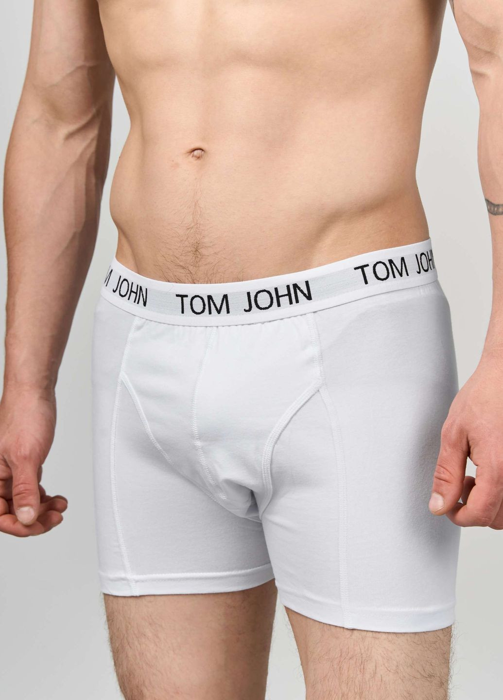 Трусы-шорты мужские однотонные Tom John (277978749)