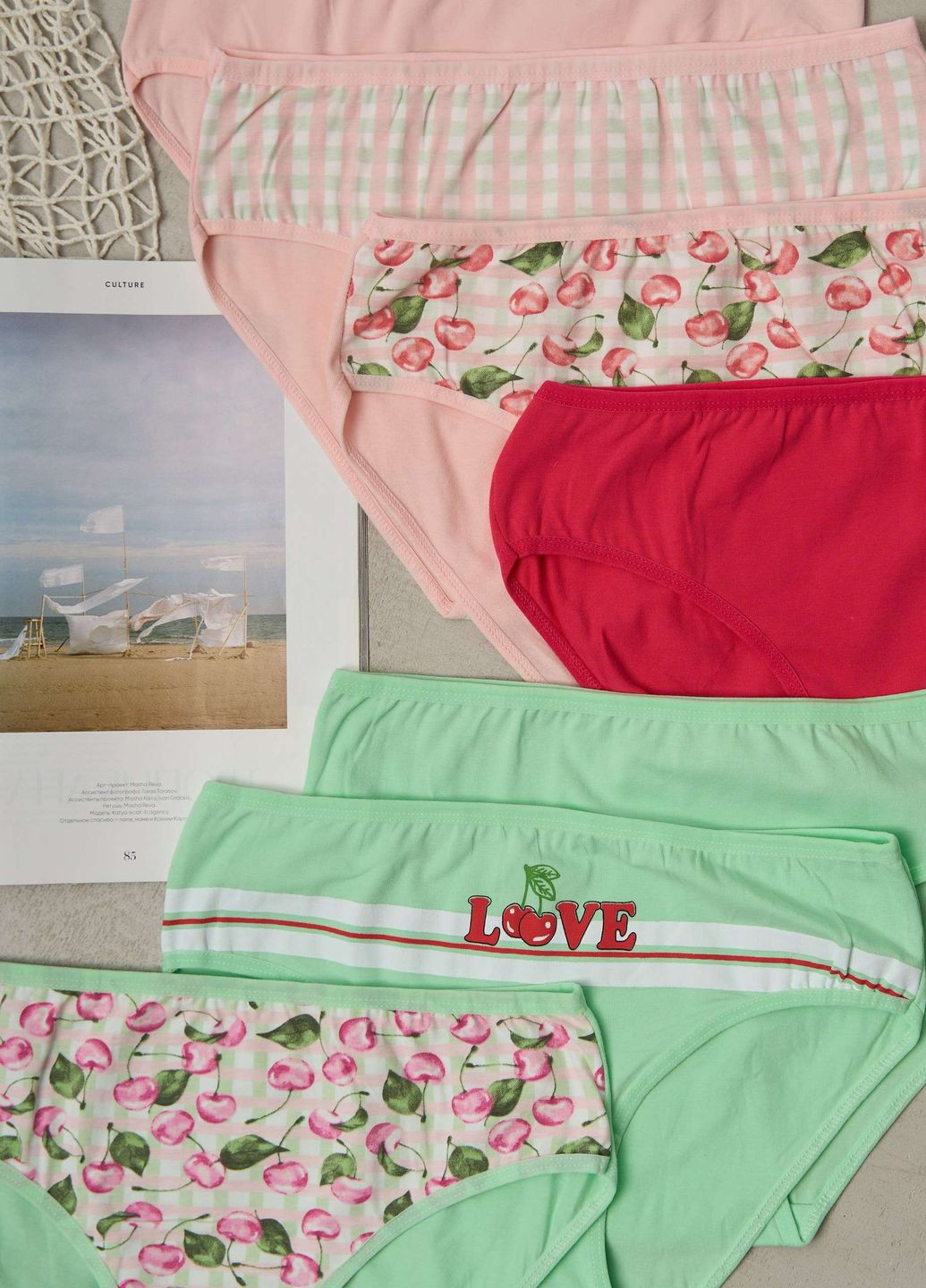 Набор трусиков неделек батал Nicoletta (277978557)