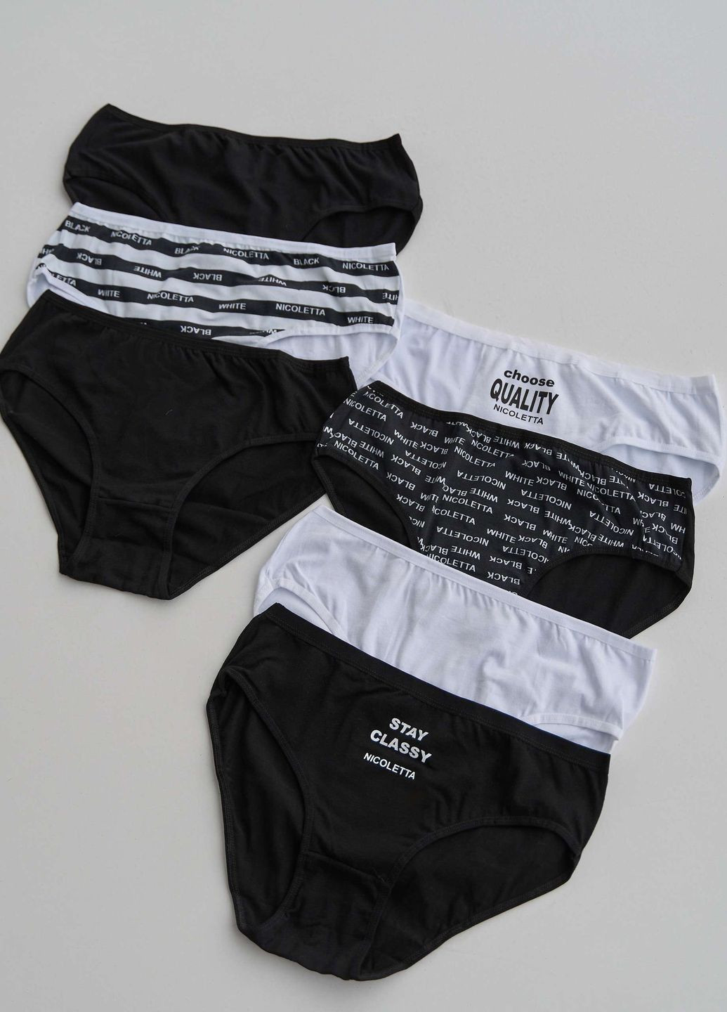 Набір жіночих трусиків тижнів батал Nicoletta (277978442)