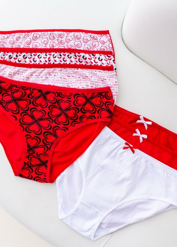 Набор женских трусиков неделек батал Nicoletta (277978386)