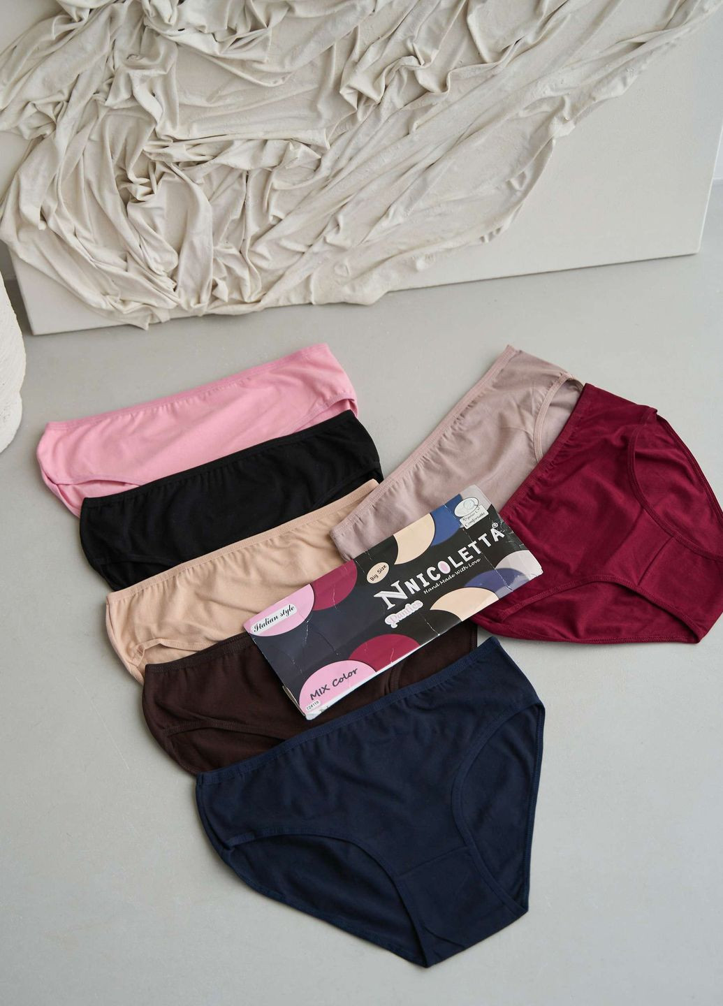 Набір жіночих трусиків тижнів батал Nicoletta (277978621)