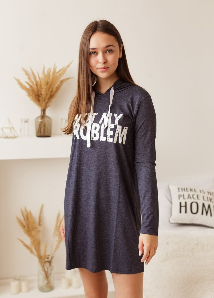 Туника с капюшоном Вискоза Nicoletta (277978890)