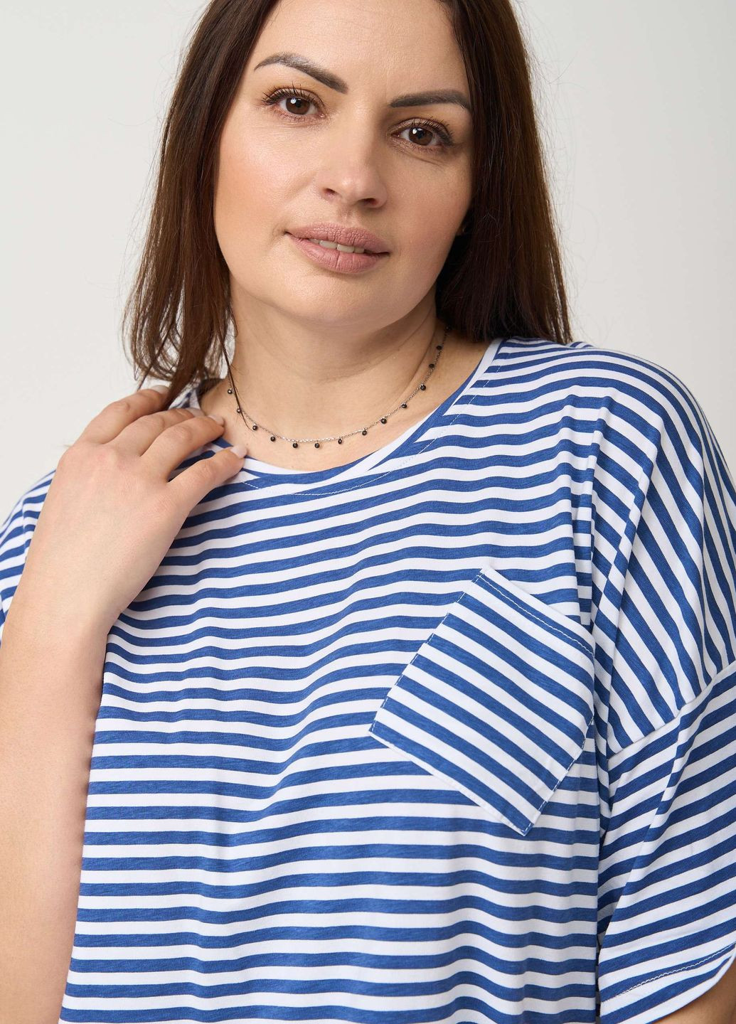 Синя батальний комплект з капрі Nicoletta