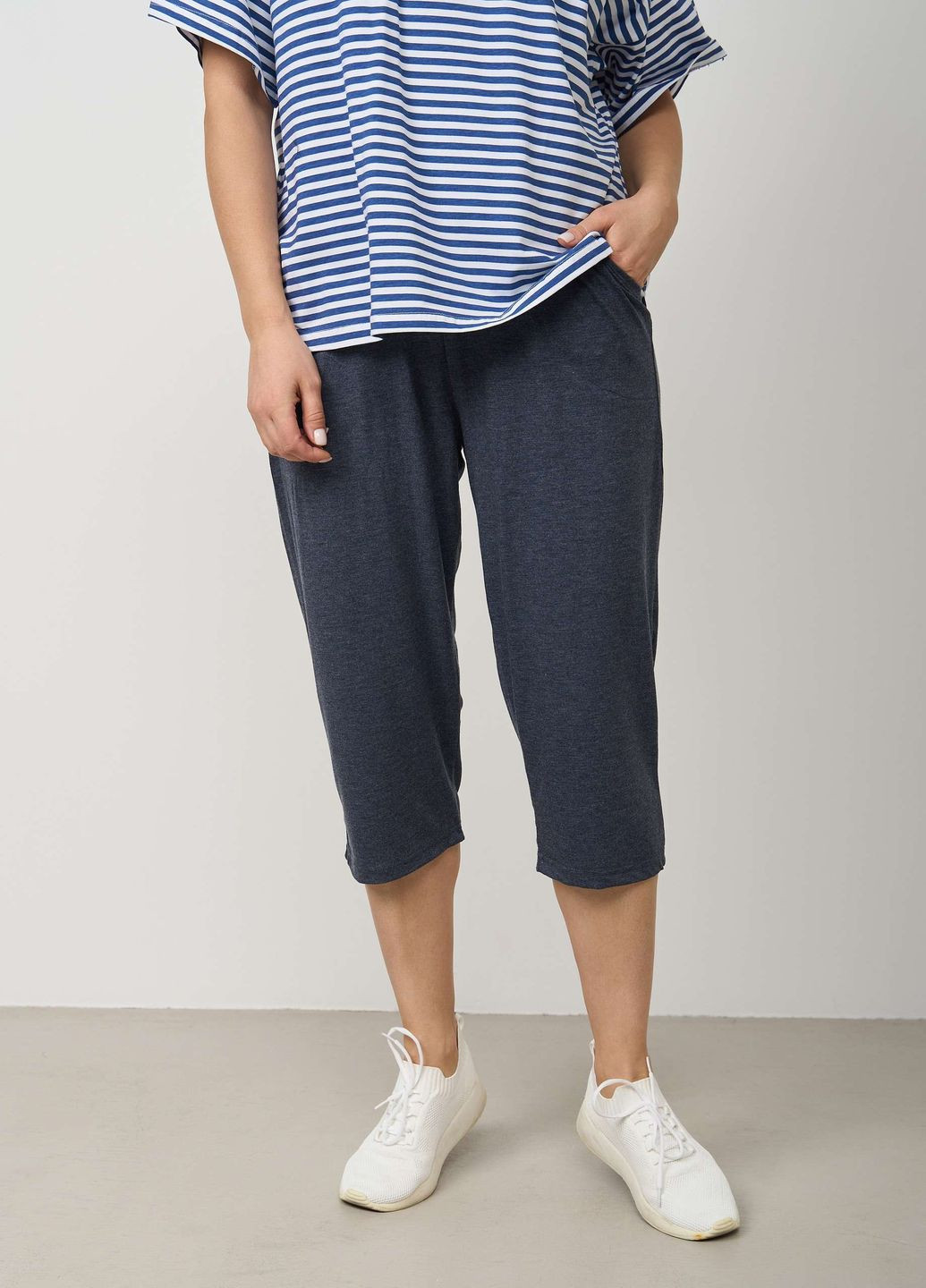 Синя батальний комплект з капрі Nicoletta