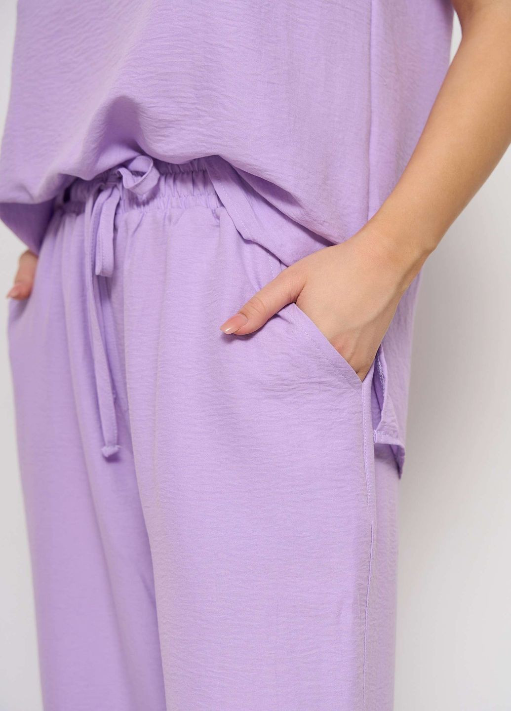 Лиловая комплект со штанами Nicoletta