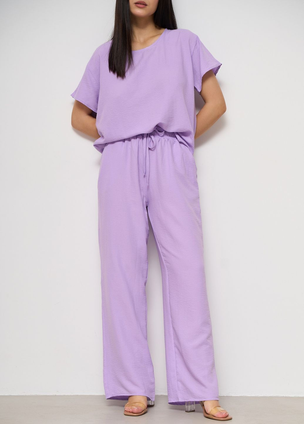 Лиловая комплект со штанами Nicoletta