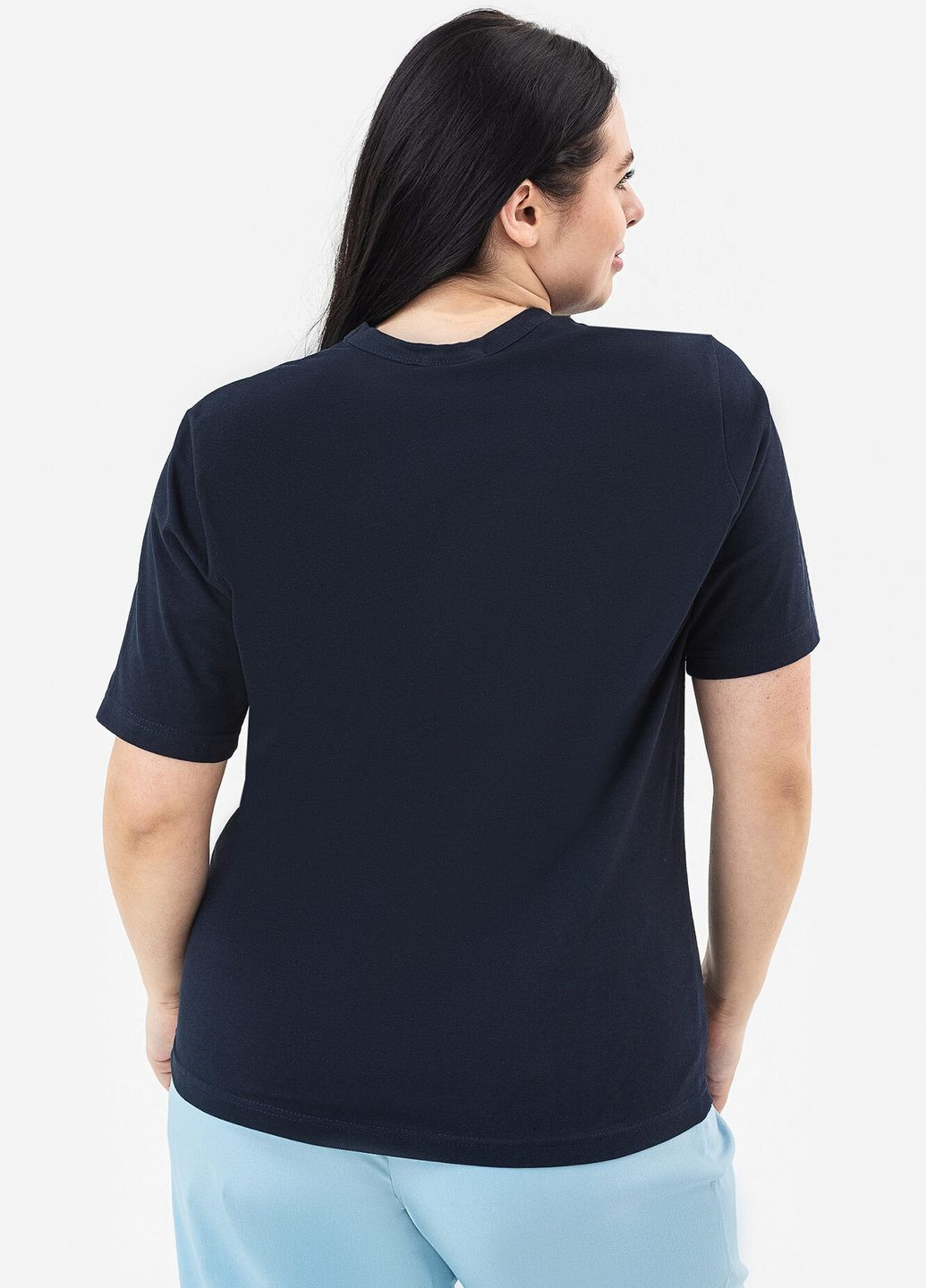 Синя всесезон футболка midge з коротким рукавом Garne