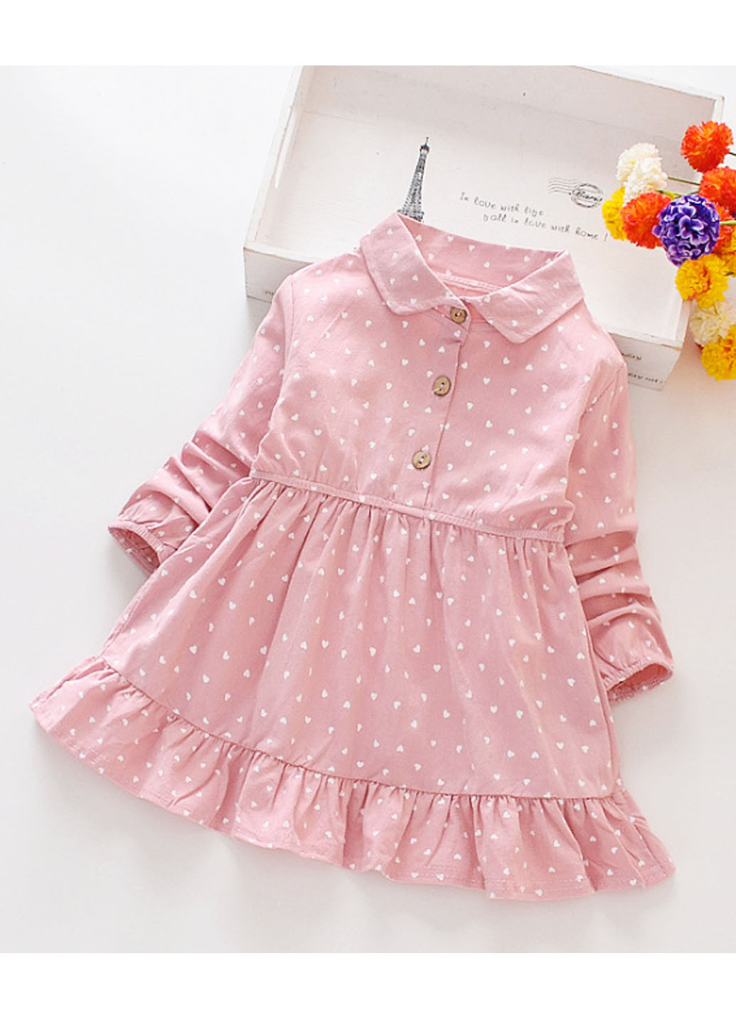 Розовое платье No Brand (278014921)