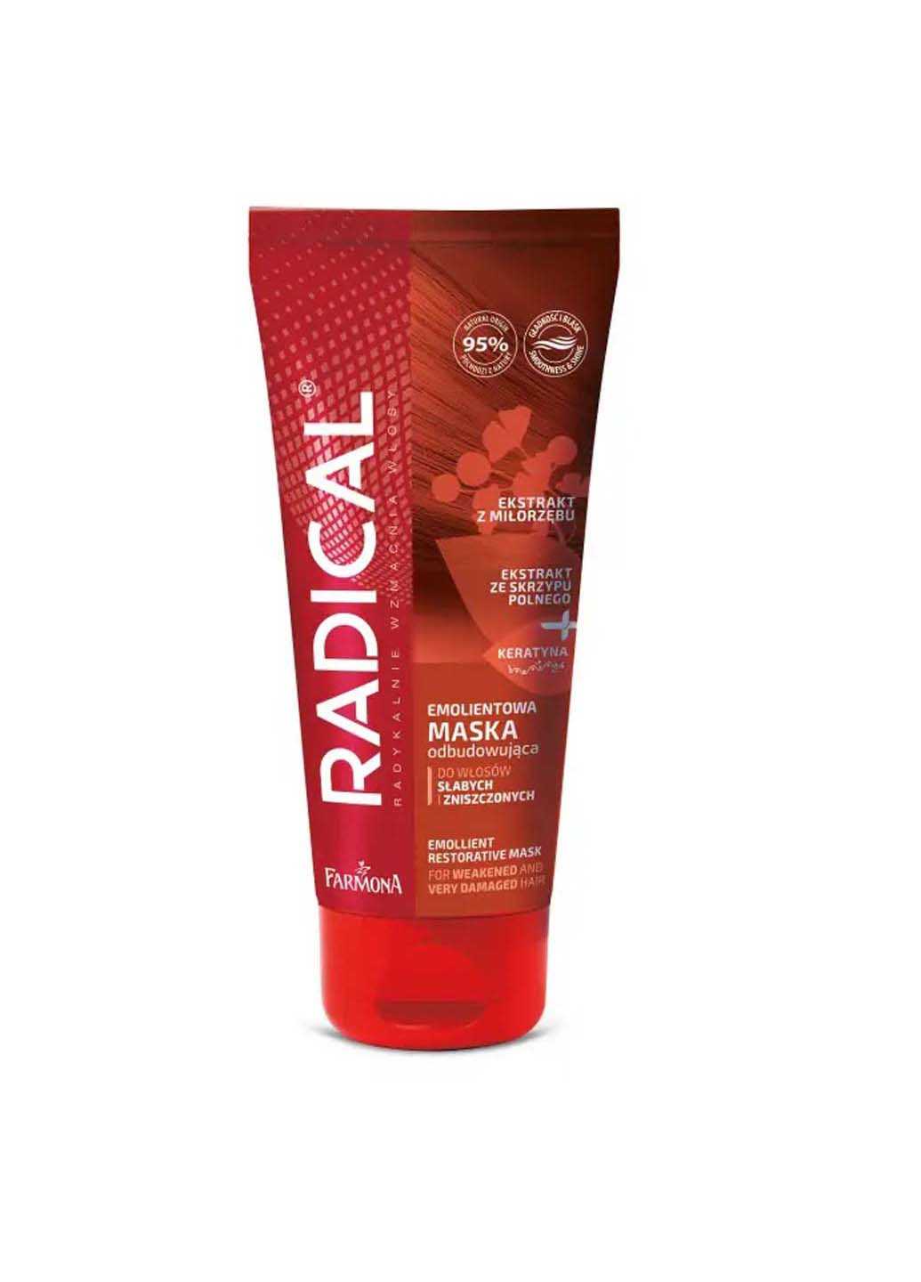 Смягчающая восстанавливающая маска для волос Radical 100 мл Farmona (278000419)