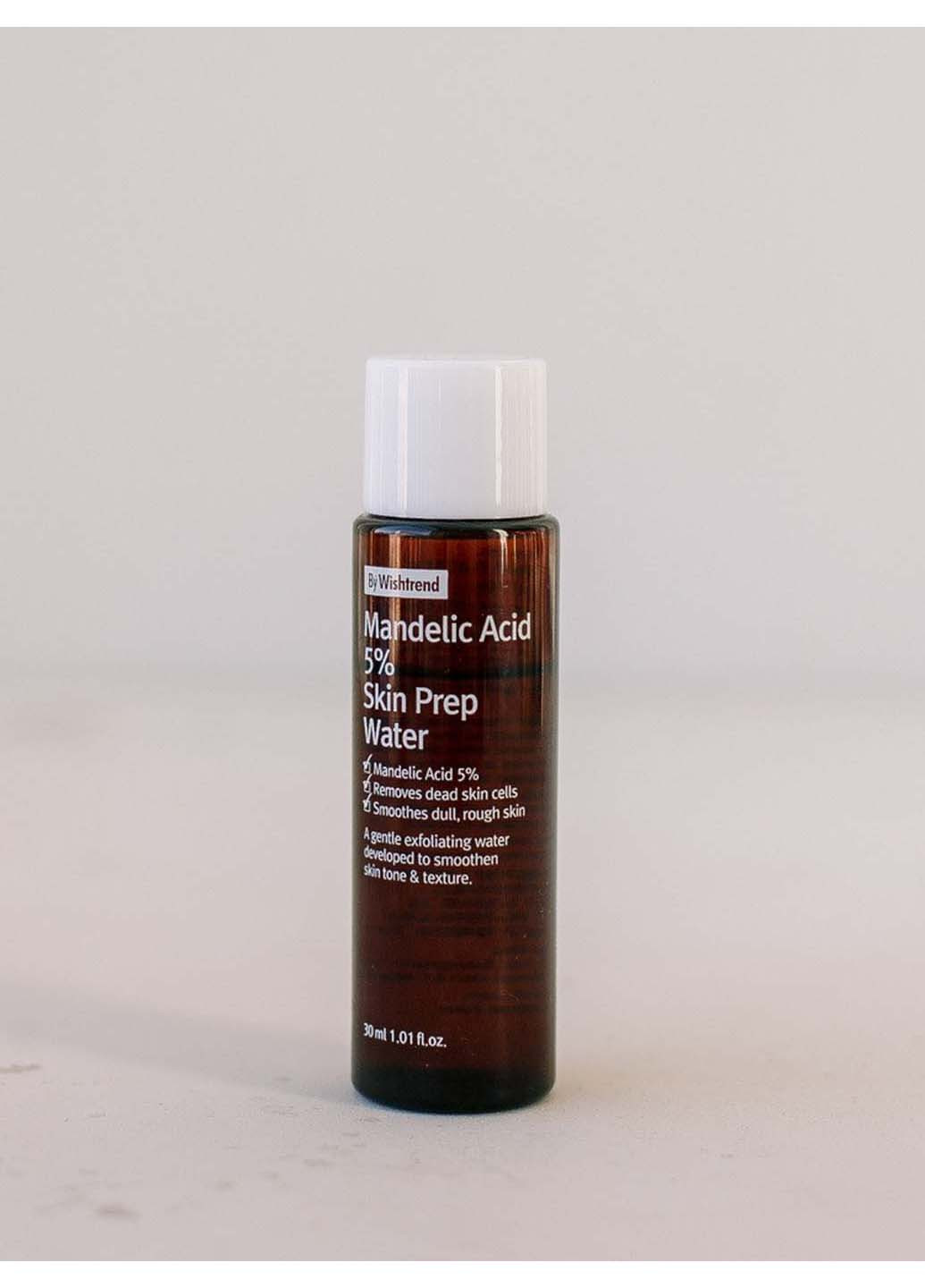 Тонер с миндальной кислотой Mandelic Acid 5% Skin Prep Water 30 мл By Wishtrend (278000687)