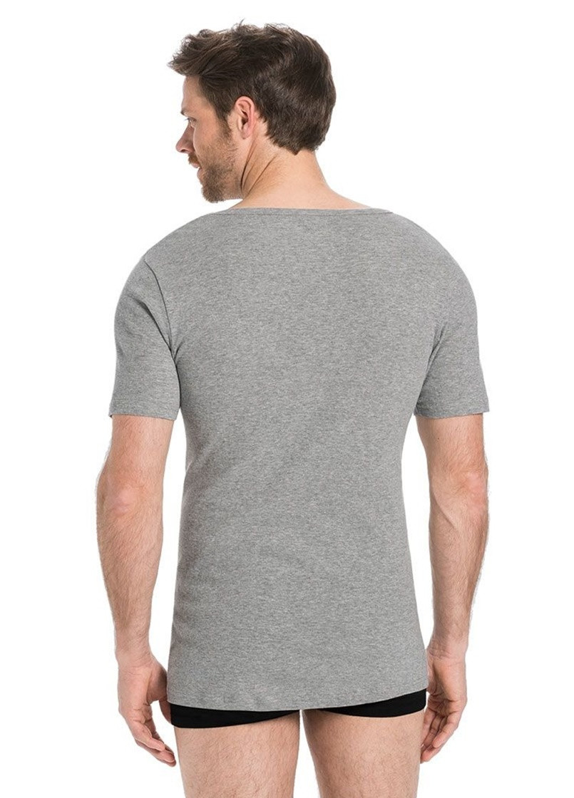 Сіра футболка спідня з коротким рукавом Livergy