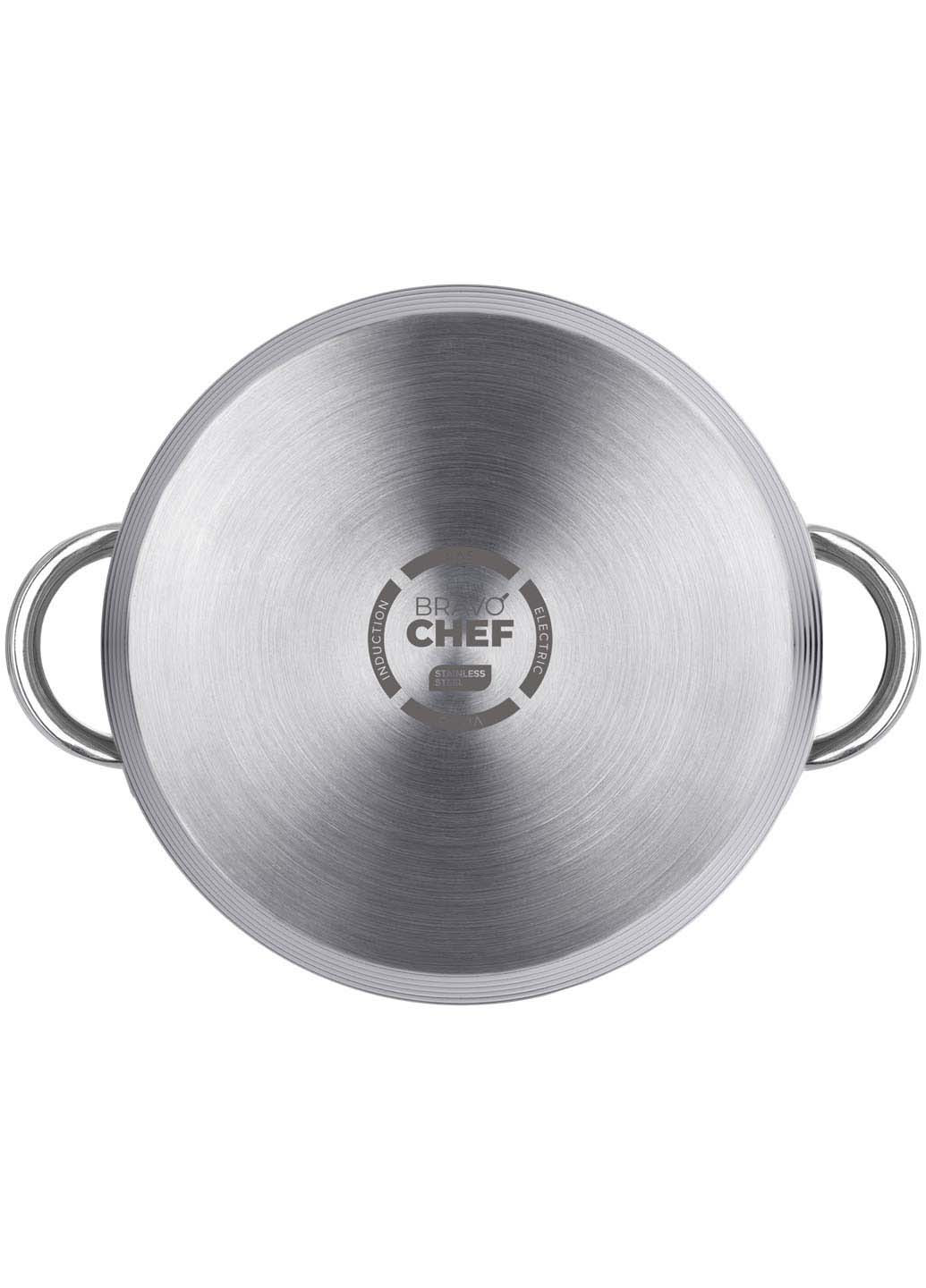 Каструля з кришкою 22 см 4.35 л Bravo Chef (278014546)