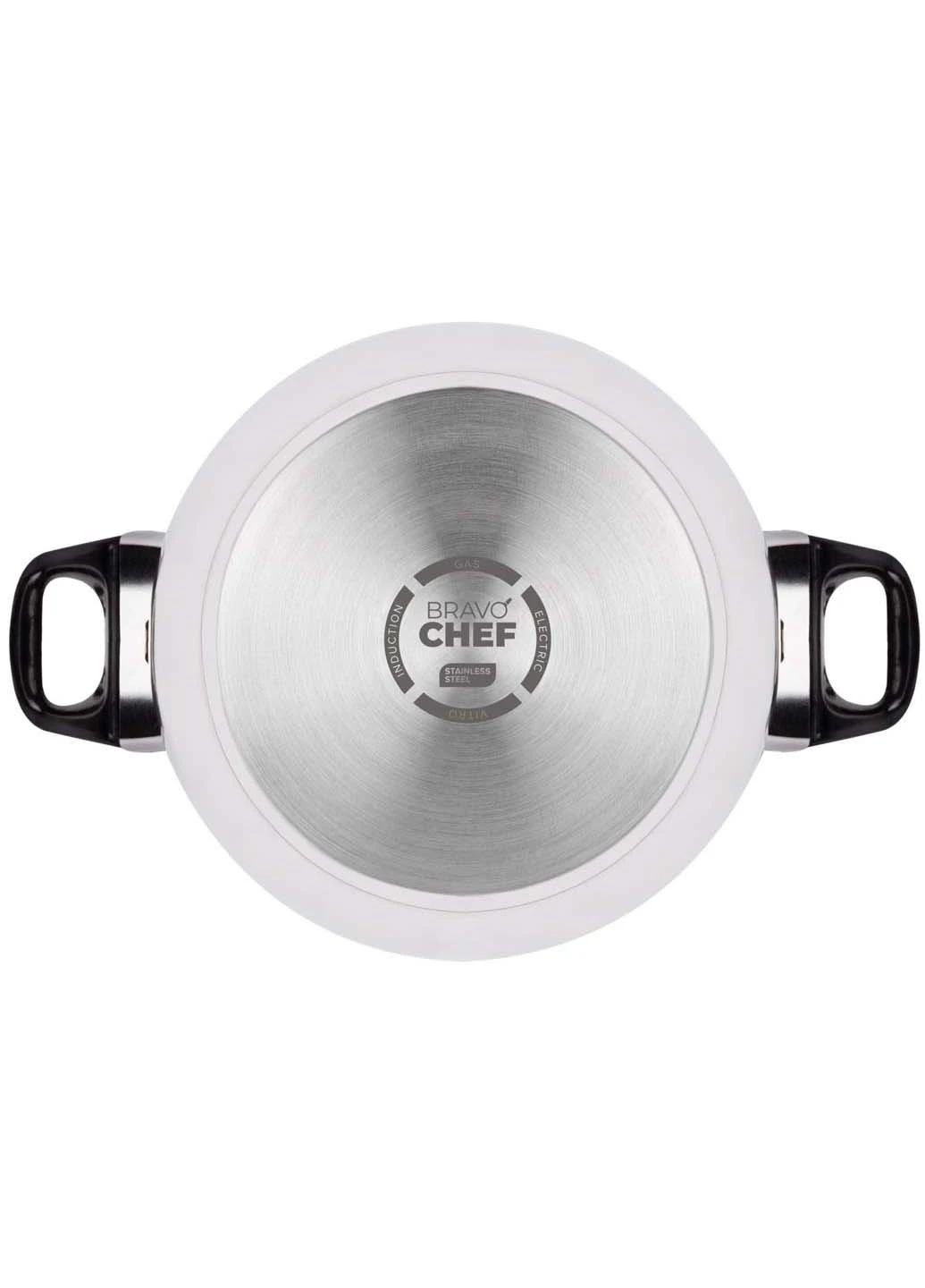 Каструля 24 см 4.5 л Bravo Chef (278014545)