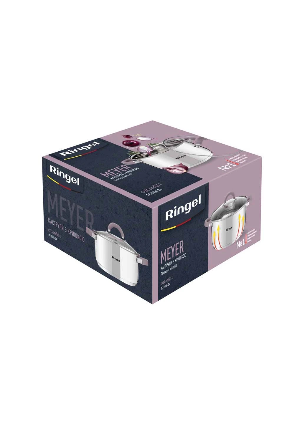 Каструля Meyer 5.5 л 24 см Ringel (278014490)