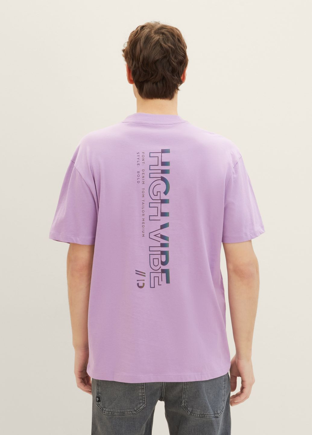 Фиолетовая футболка Tom Tailor