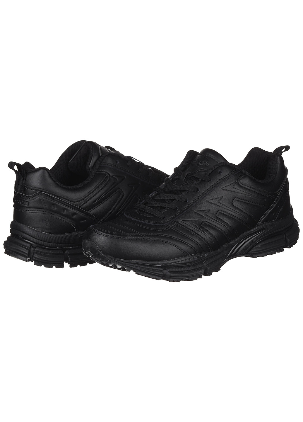 Черные демисезонные мужские кроссовки 884v Bona