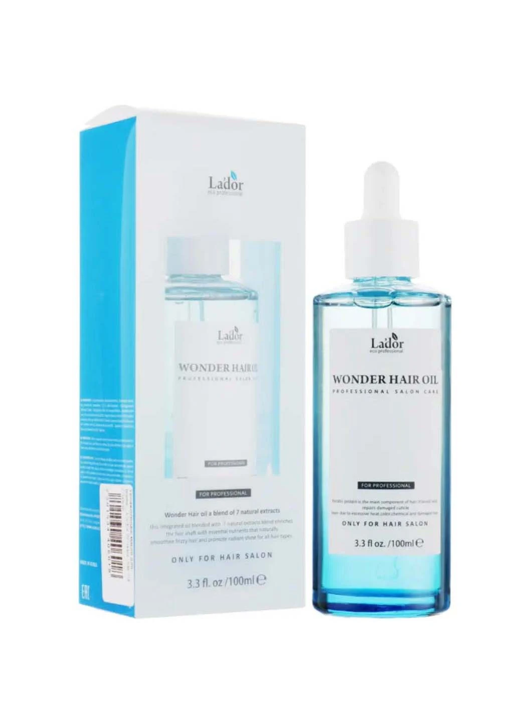 Увлажняющее масло для волос Wonder Hair Oil 100 мл LADOR (278036610)