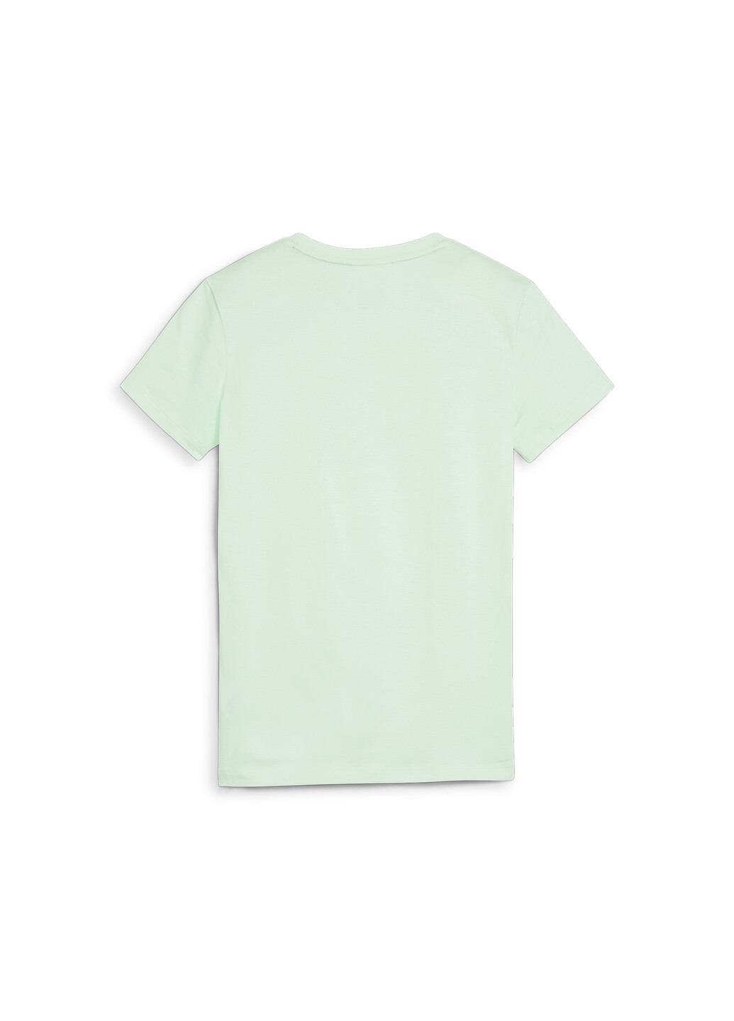 Зелена всесезон футболка essentials logo women's tee Puma