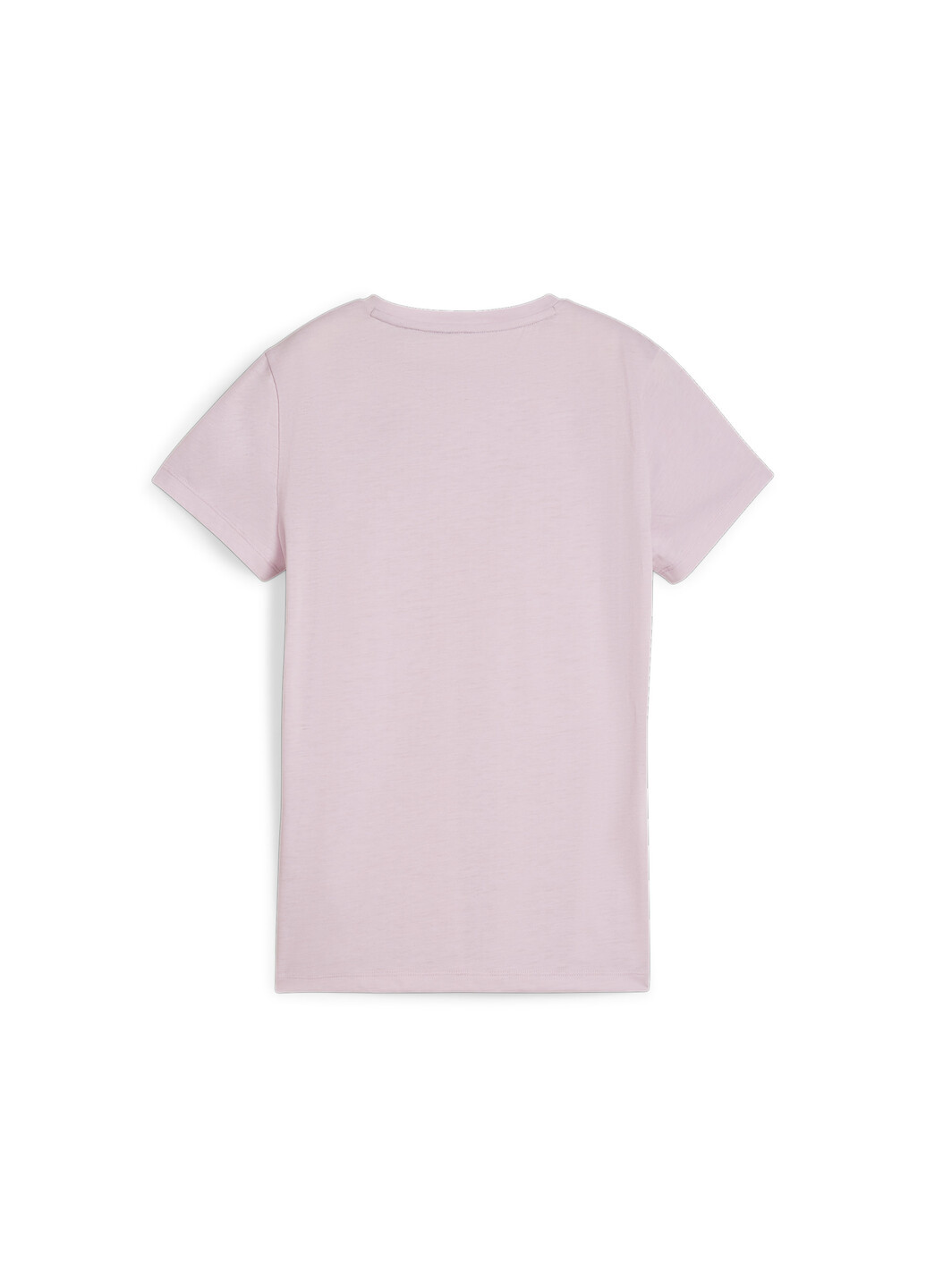 Фіолетова всесезон футболка essentials logo heather women's tee Puma