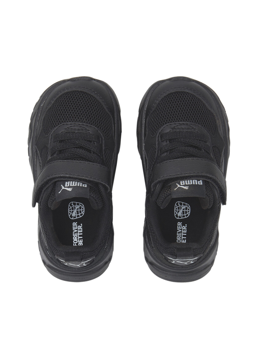Чорні всесезонні дитячі кросівки trinity sneakers babies Puma