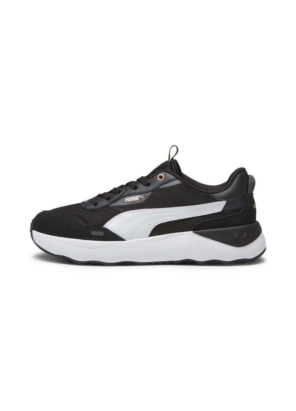 Чорні всесезонні кросівки runtamed platform women's sneakers Puma