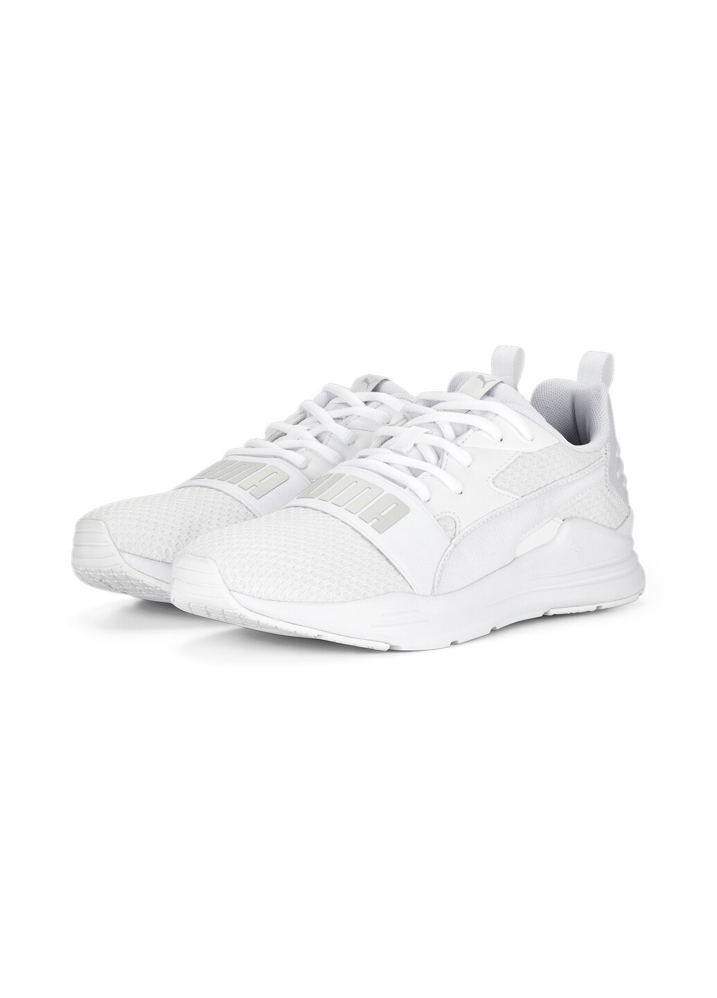 Білі всесезонні кросівки wired run sneakers Puma