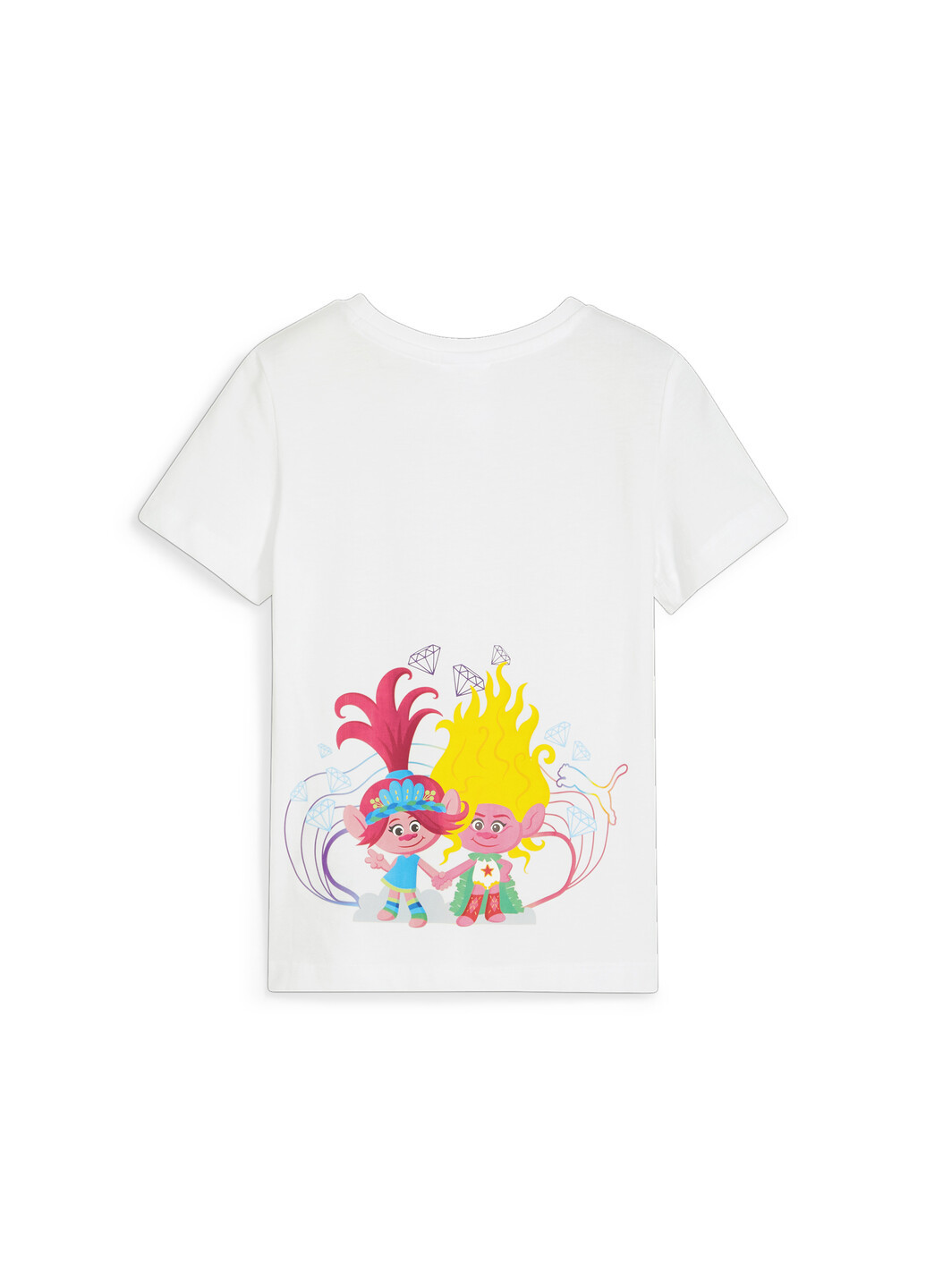 Детская футболка x TROLLS Kids' Tee Puma (278609025)