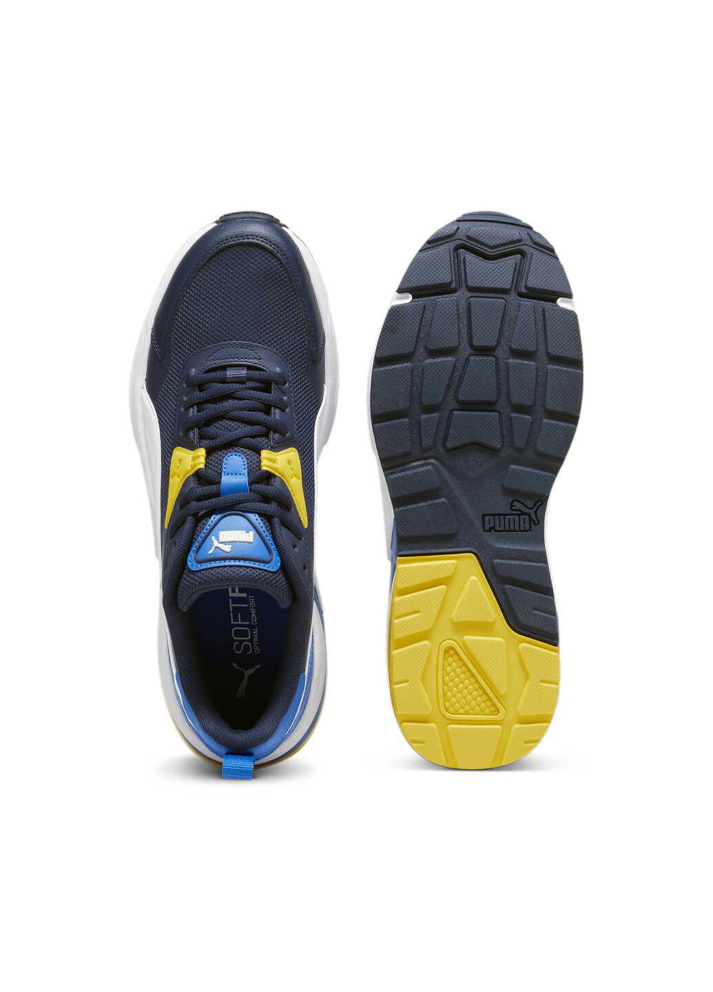 Синие всесезонные кроссовки vis2k sneakers Puma