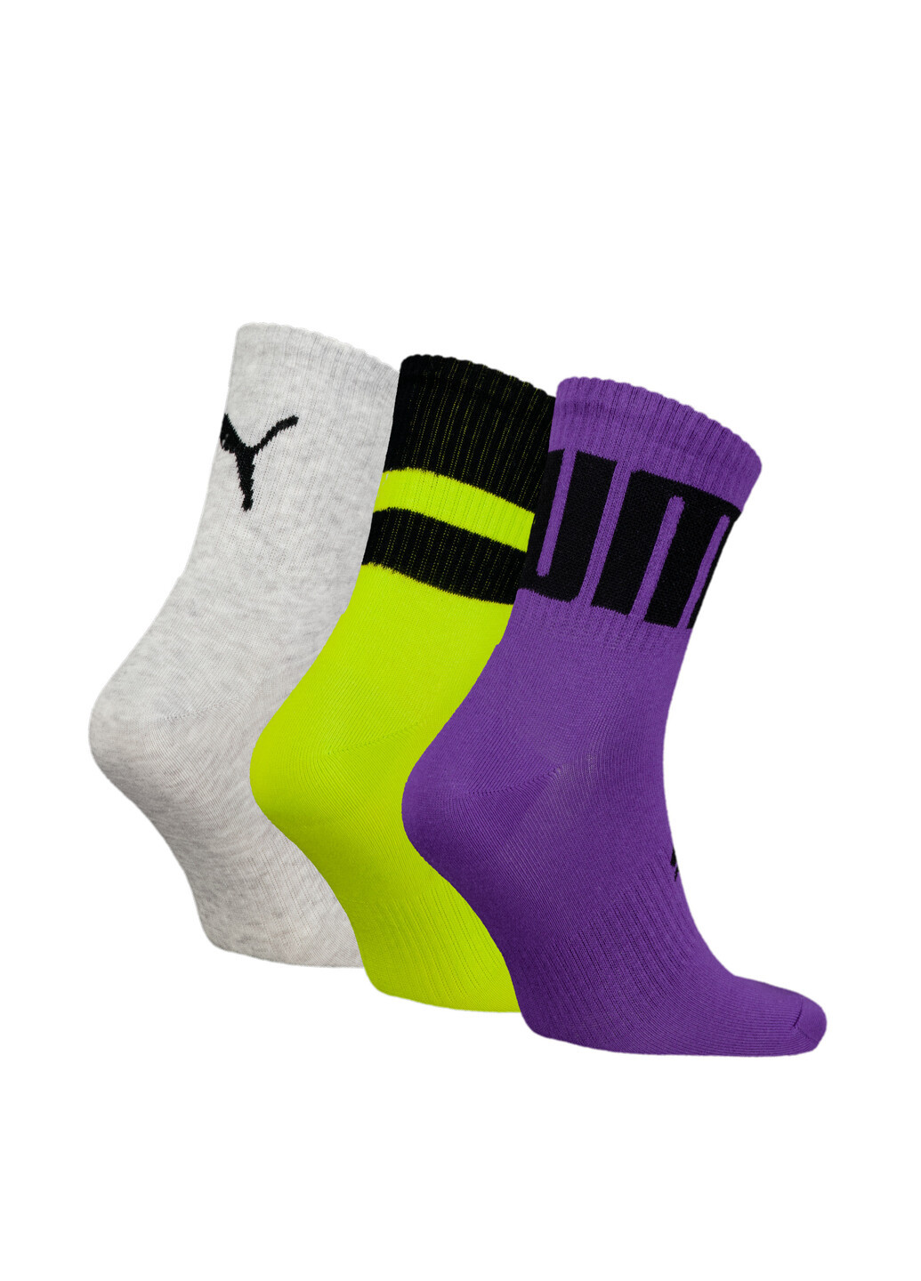 Носки Unisex Short Socks 3 Pack Puma (278609004)