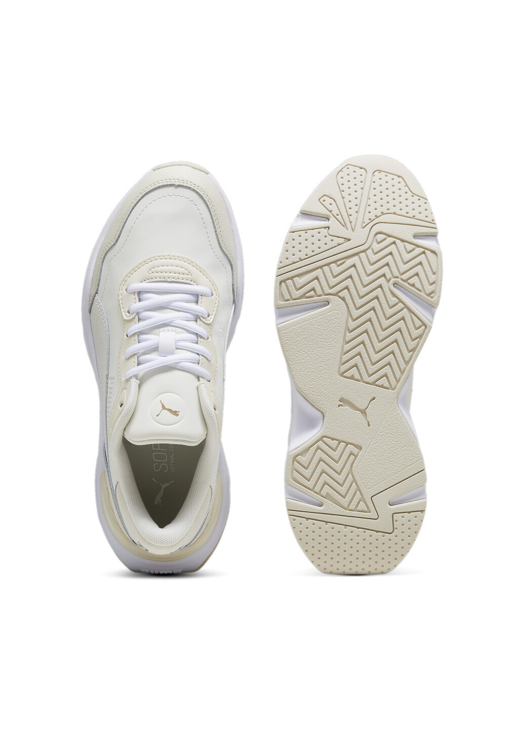Білі всесезонні кросівки cassia rose women's sneakers Puma