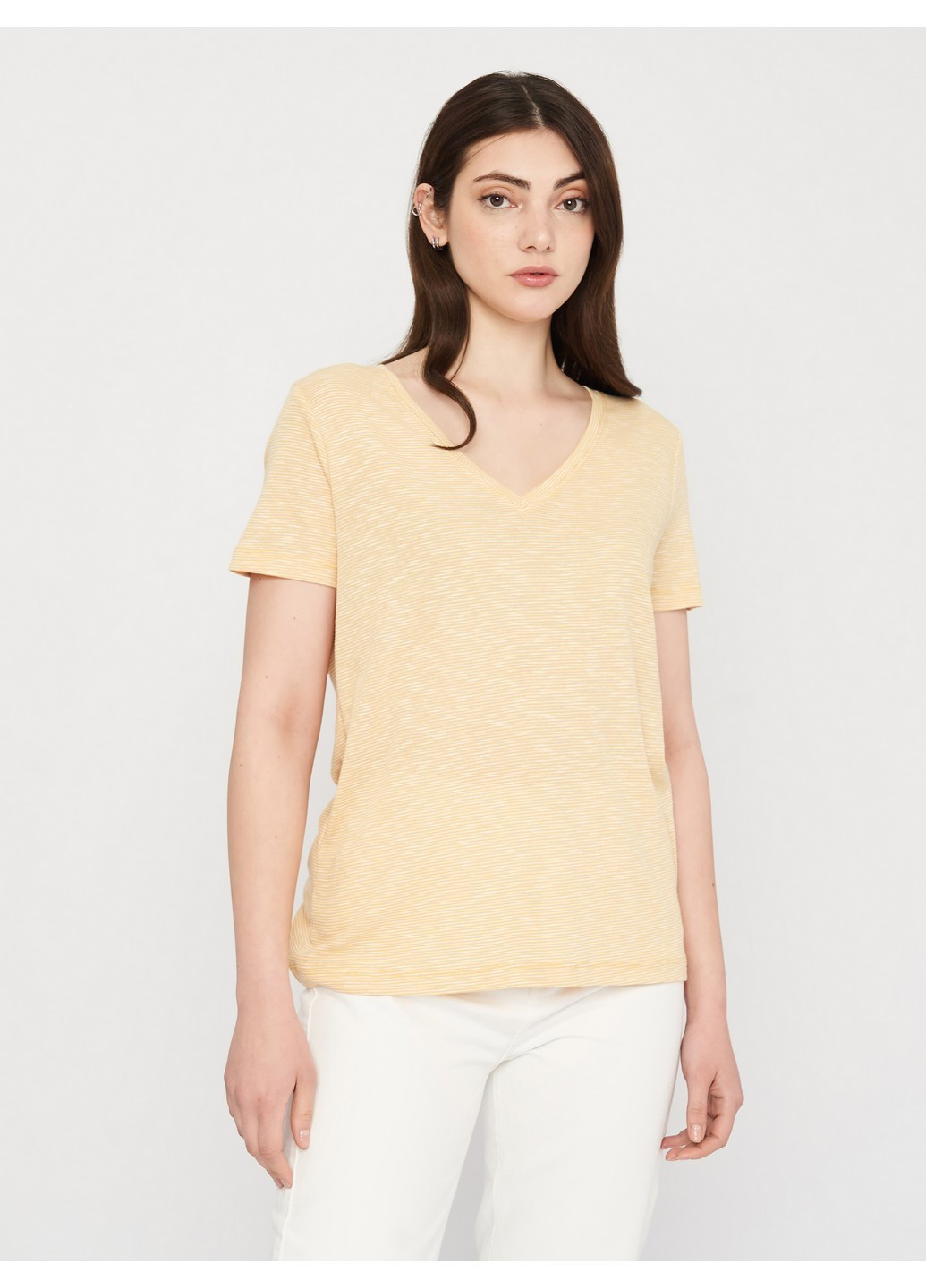 Жовта літня футболка C&A