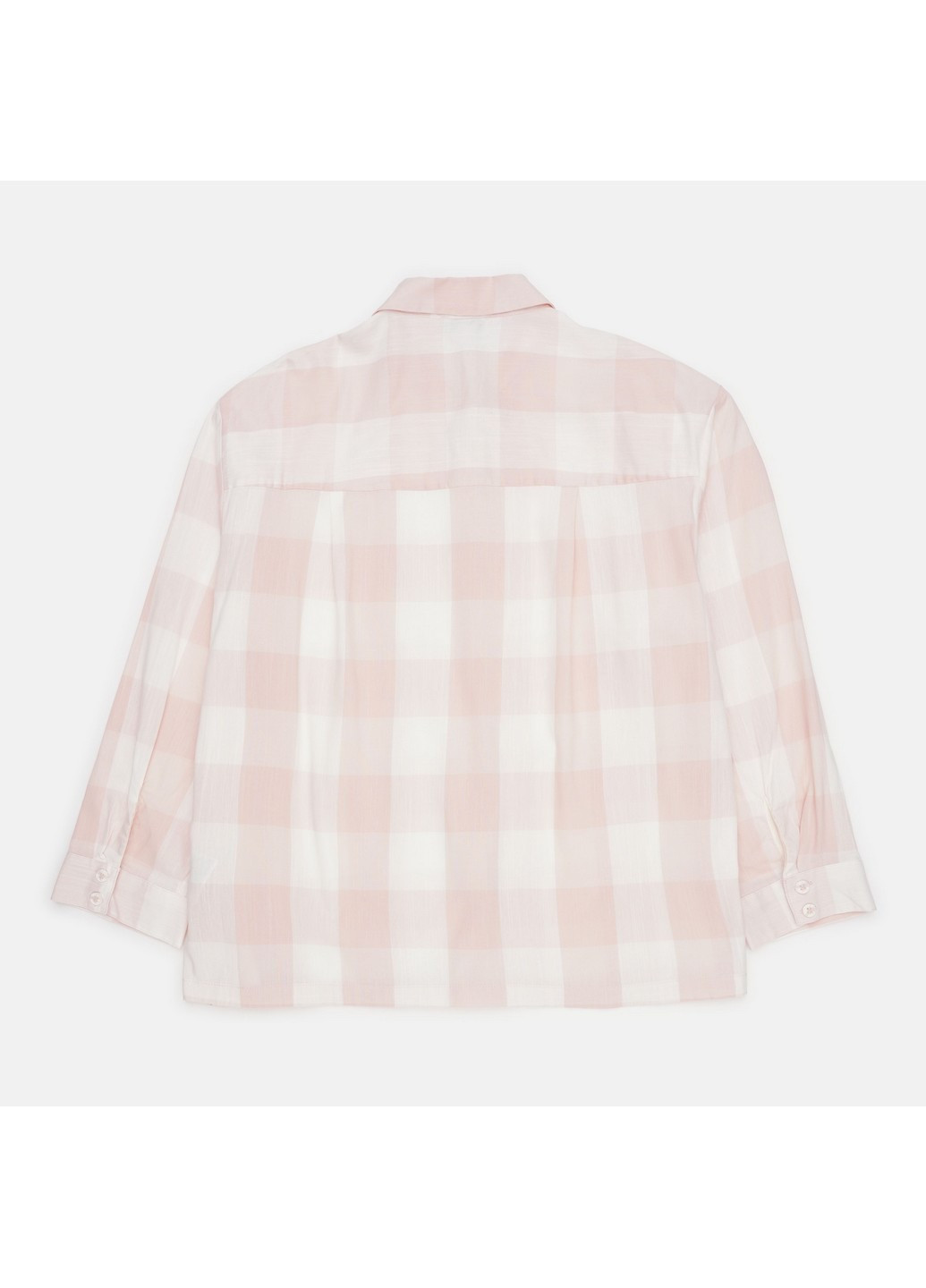 Светло-розовая домашний рубашка в клетку C&A