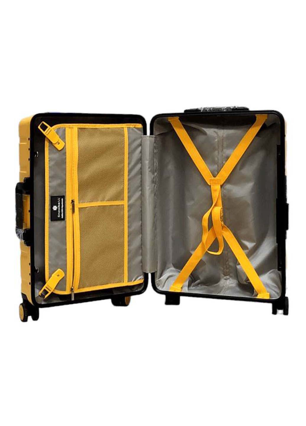 Валіза маленька S полікарбонат 20503 57×38×24см 35л Snowball (290664532)