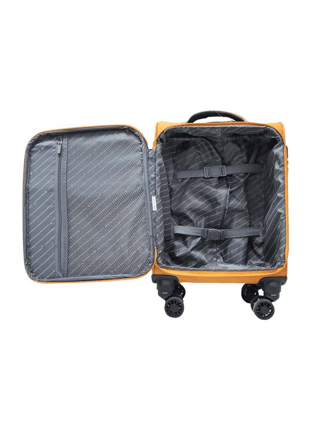 Чемодан мини XS тканевый 22204 46×33×18см 28+7см Snowball (290664466)