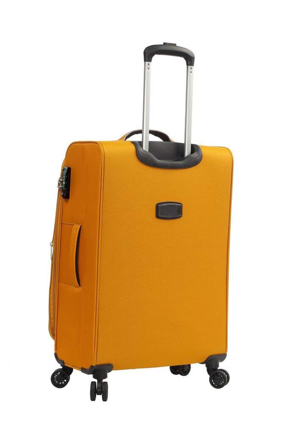 Чемодан маленький S тканевый 22204 58×36×22см 35+9см Snowball (290664538)