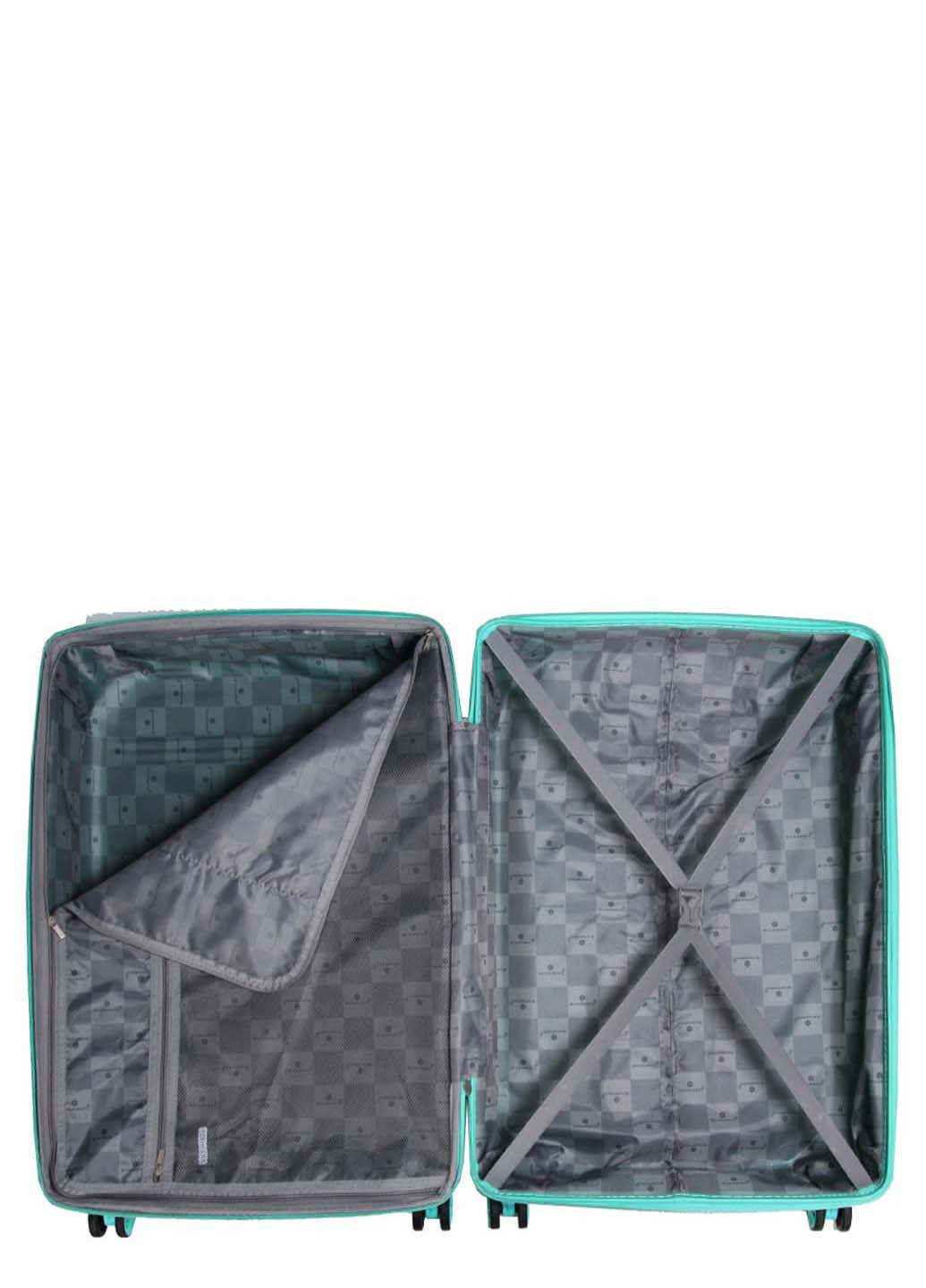 Валіза велика L поліпропілен 21204 76,5×53×31см 99+18л Snowball (290664613)