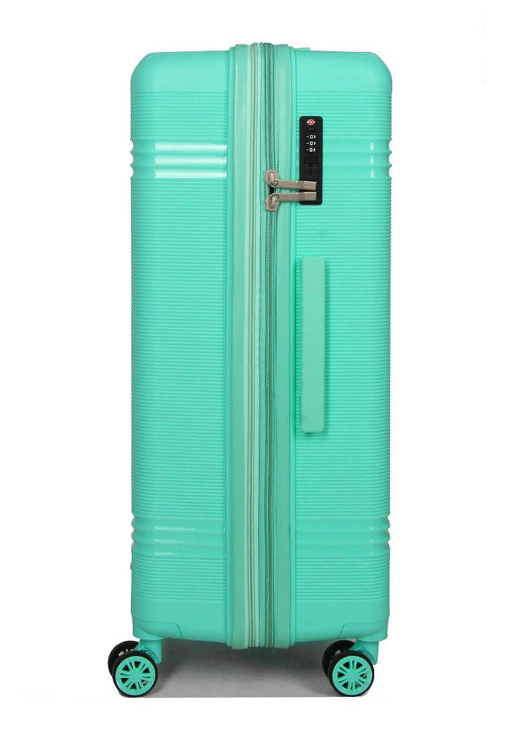 Валіза велика L поліпропілен 21204 76,5×53×31см 99+18л Snowball (290664613)