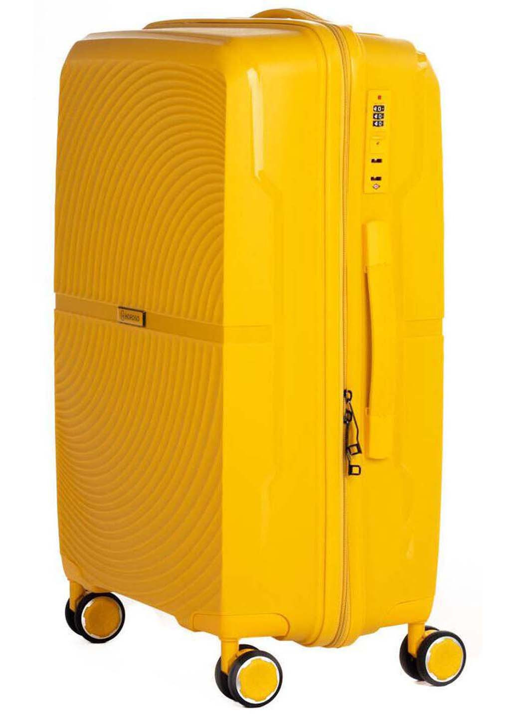 Велика пластикова валіза з полікарбонату 85.7L Horoso (290664296)