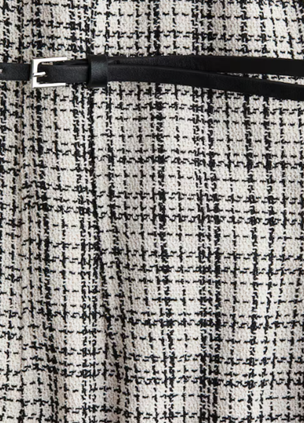 Світло-бежева повсякденний сукня H&M в клітинку