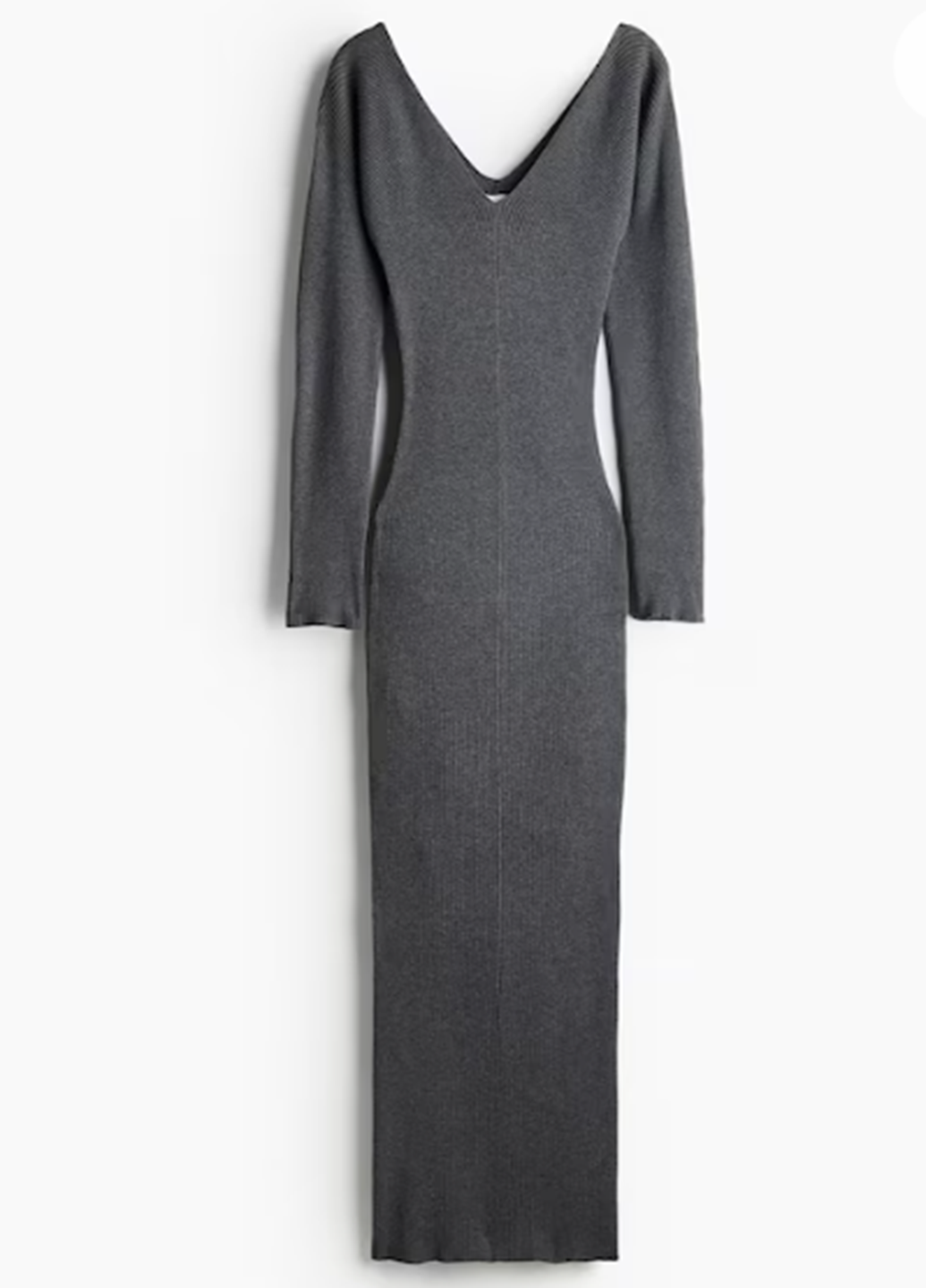 Темно-сіра повсякденний сукня H&M однотонна