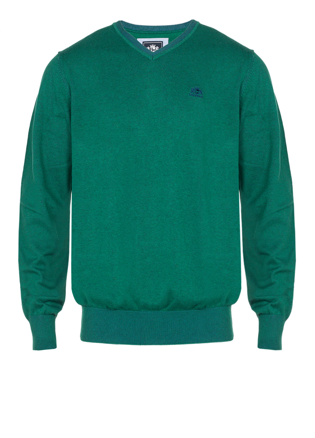 Зелений демісезонний чоловічий зелений светр пуловер пуловер State of Art